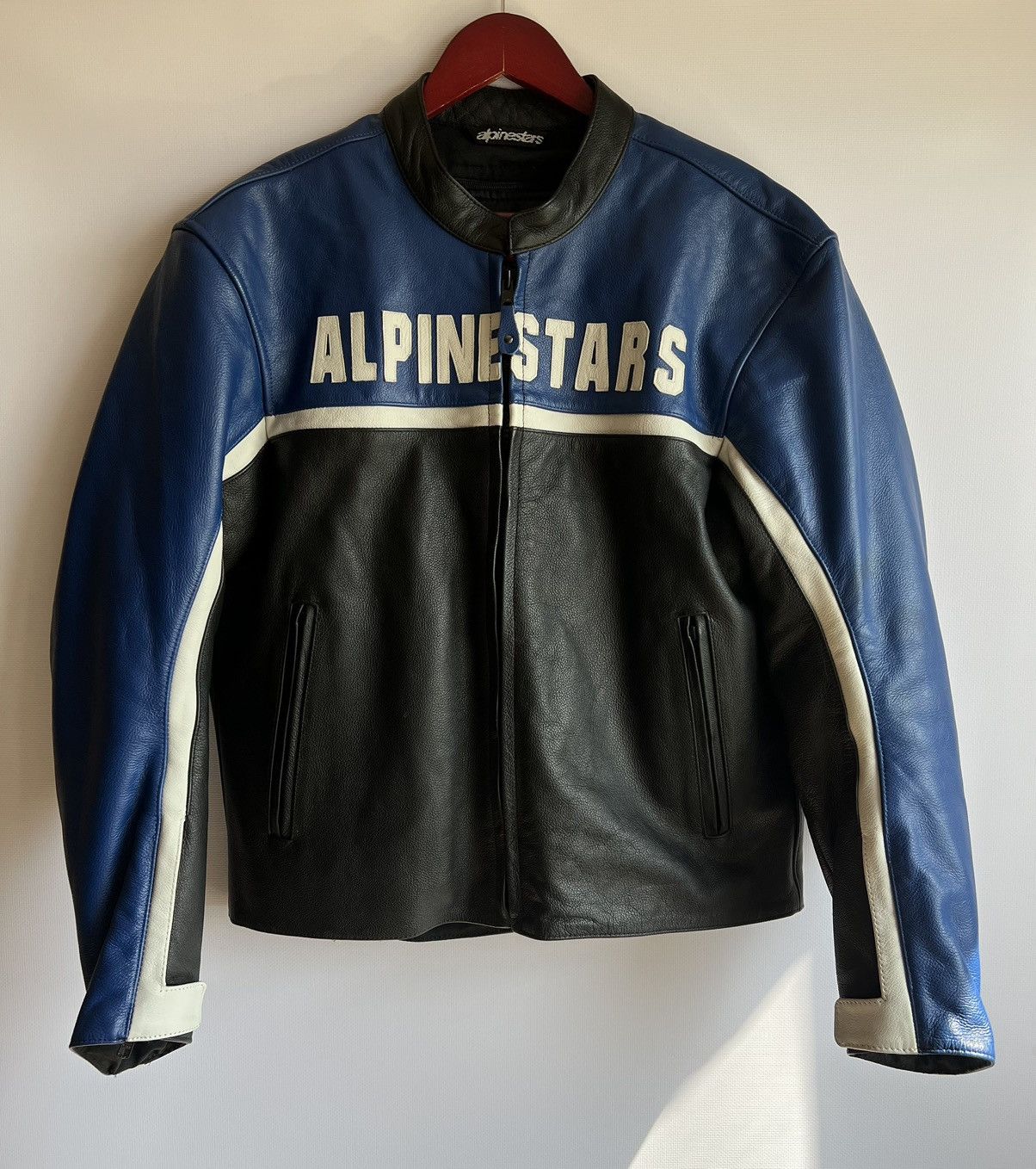 Vintage Alpinestars Leather Motorcycle Racing Jacket | Grailed