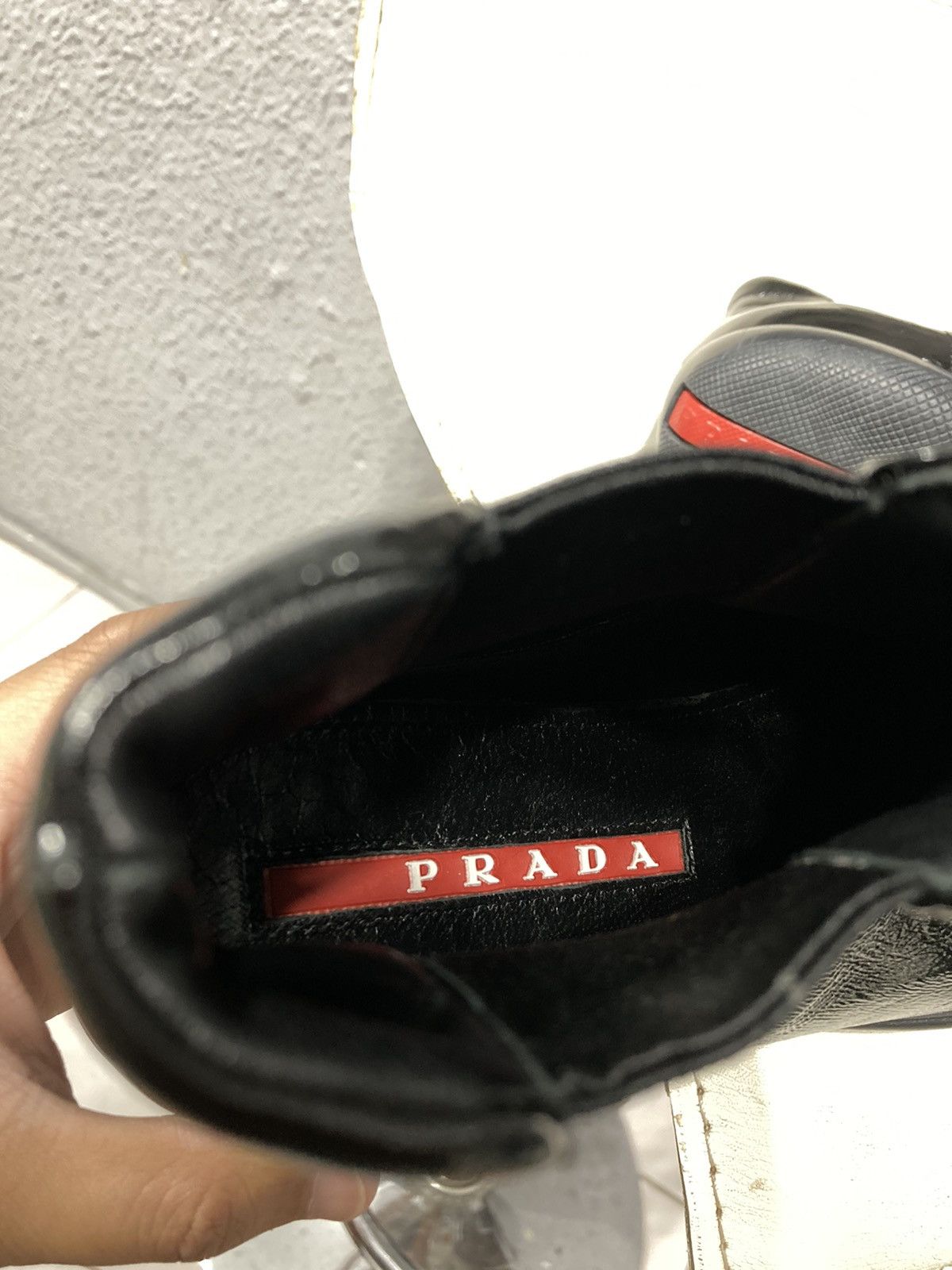 Prada Linea Rossa Chelsea Ankle Boots Size US 7.5 / IT 37.5 - 10 Thumbnail