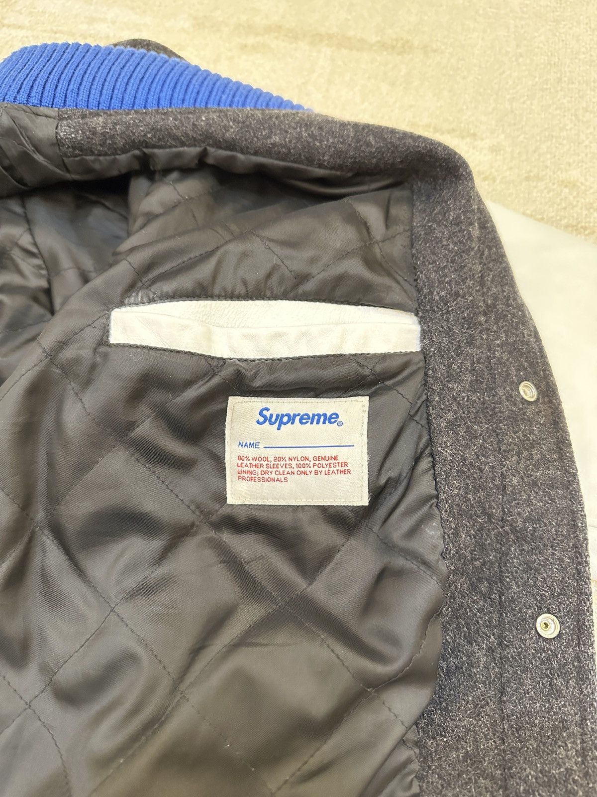 Supreme Supreme 09 F/W Tiger Varsity Jacket Travis Scott Size US XL / EU 56 / 4 - 11 Thumbnail