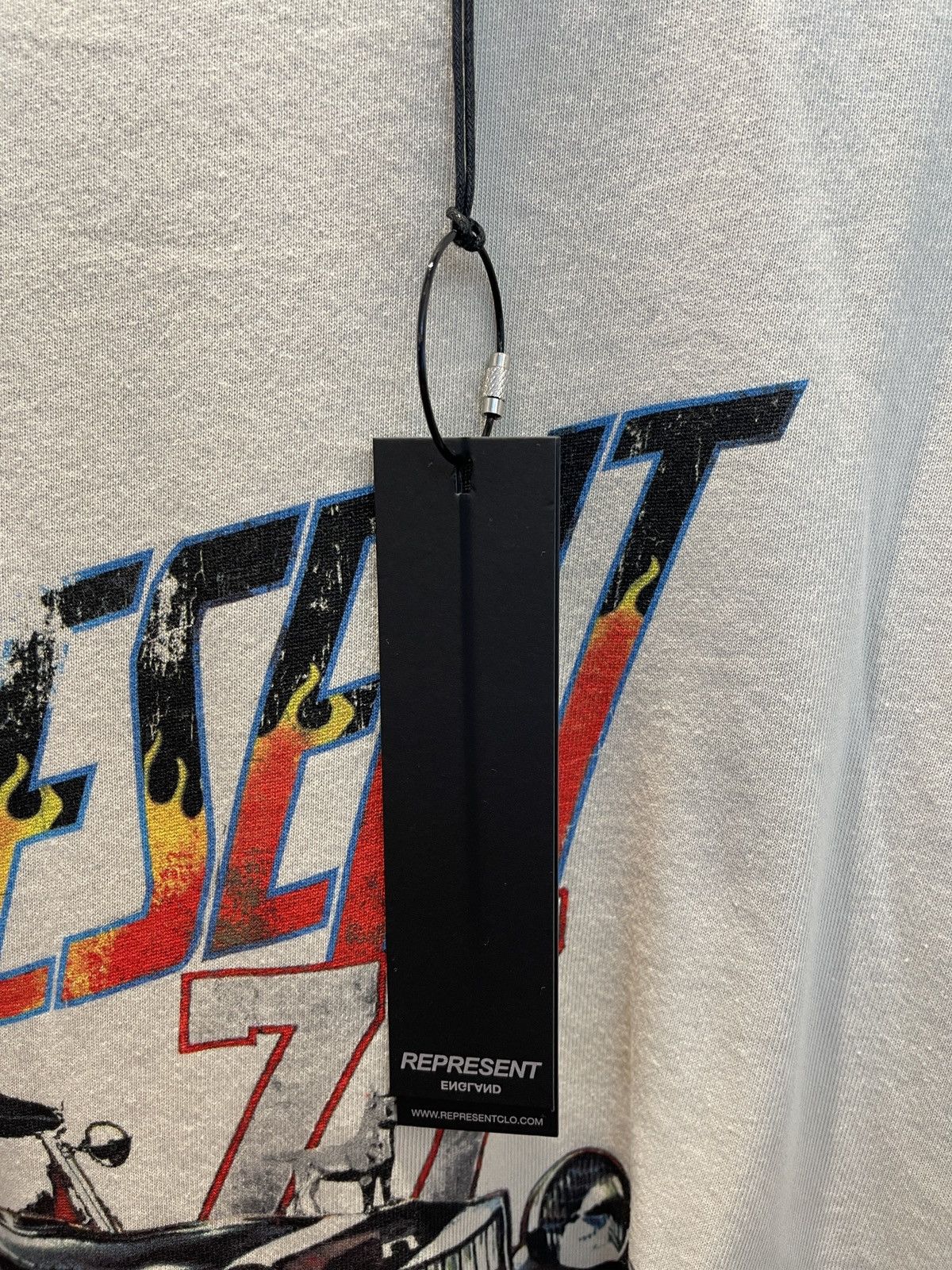 Represent Clo. Represent Feel the Heat Car Vintage White Tee Size US XL / EU 56 / 4 - 4 Thumbnail