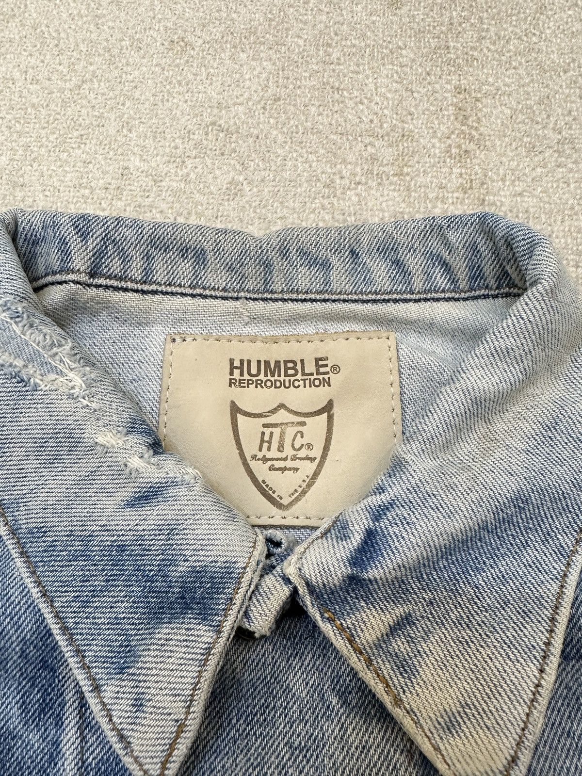 Hollywood Trading Company HTC IrregulaR HUMBLE Gemstone Studded Vintage Levi’s Jacket Size US M / EU 48-50 / 2 - 8 Thumbnail