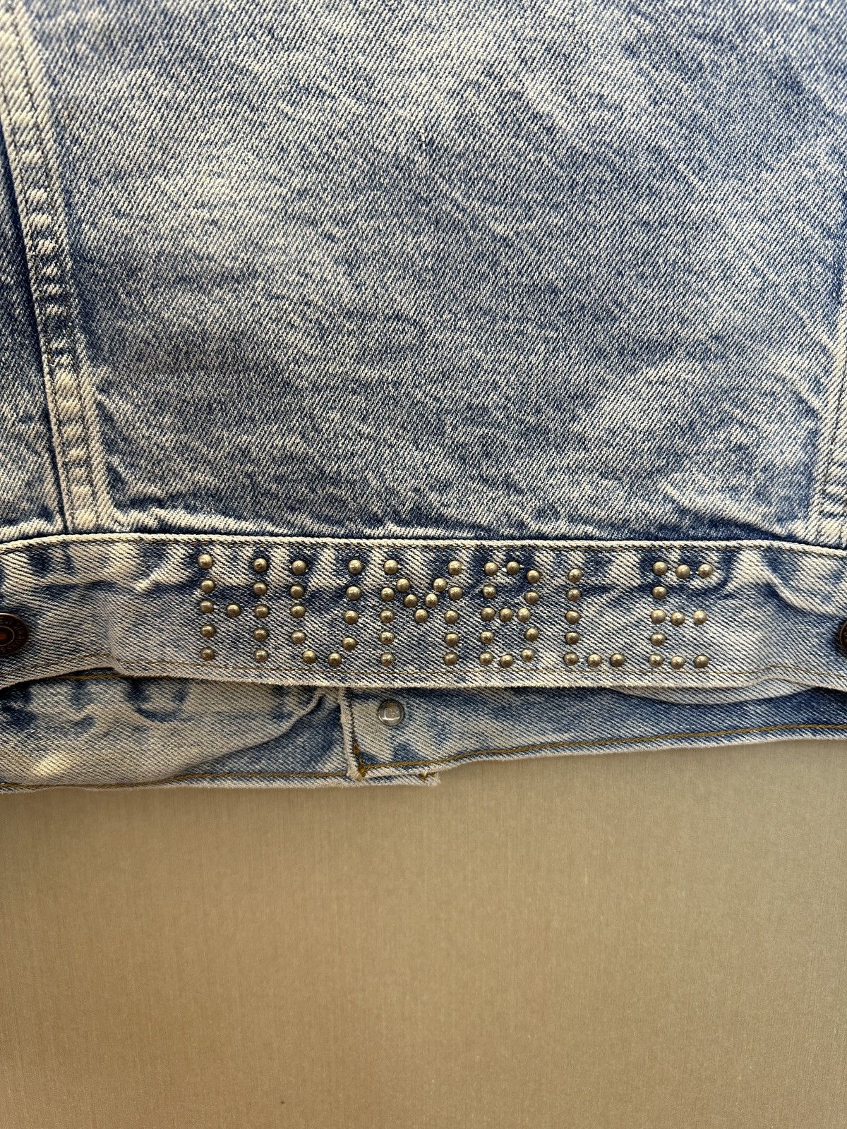 Hollywood Trading Company HTC IrregulaR HUMBLE Gemstone Studded Vintage Levi’s Jacket Size US M / EU 48-50 / 2 - 7 Thumbnail