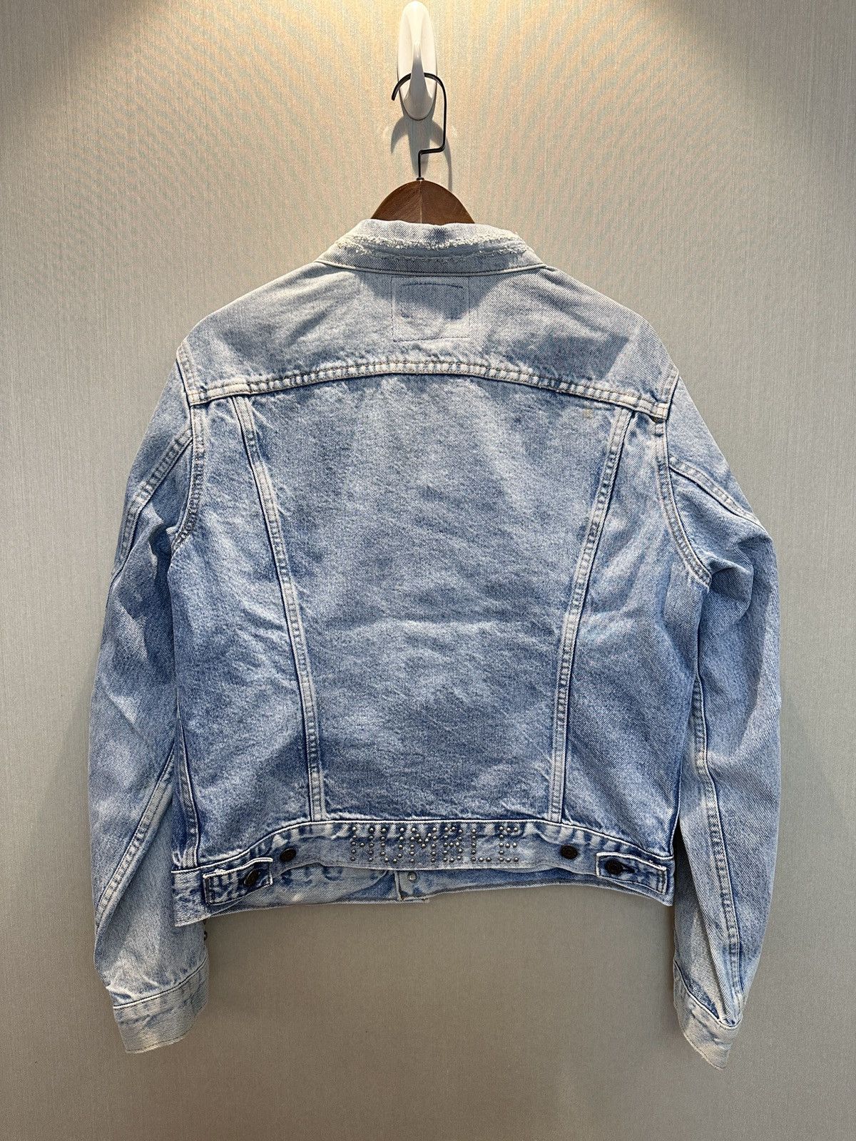 Hollywood Trading Company HTC IrregulaR HUMBLE Gemstone Studded Vintage Levi’s Jacket Size US M / EU 48-50 / 2 - 6 Thumbnail