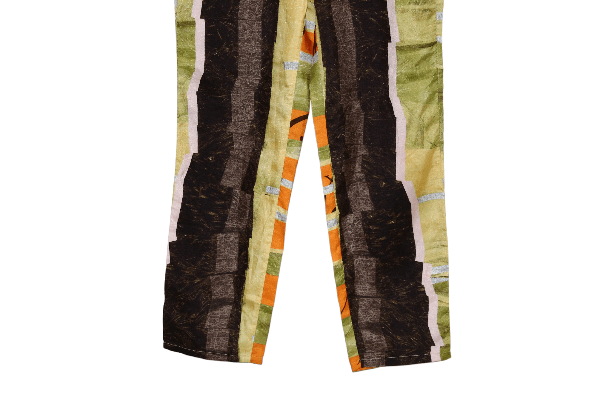 Christian Lacroix 💥 90s Jeans de Christian Lacroix Abstract Multicoulor Pants Size 27" / US 4 / IT 40 - 4 Thumbnail