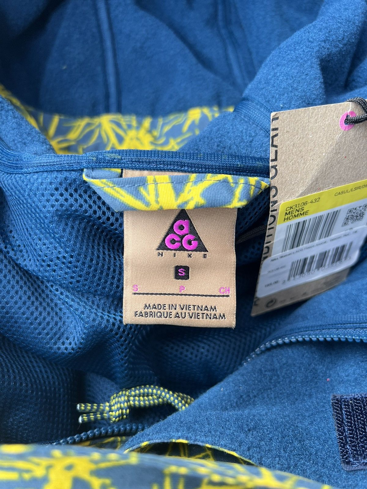 Nike × Nike ACG NEED GONE! DS Nike ACG Fleece Anorak/Valerian Blue Size US L / EU 52-54 / 3 - 13 Thumbnail