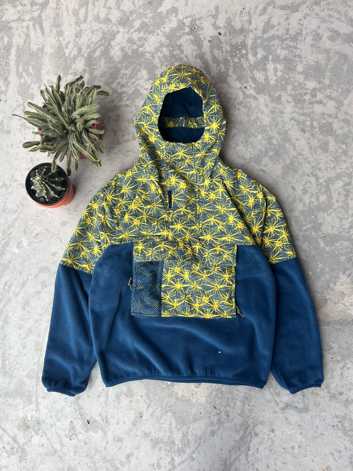 Nike × Nike ACG NEED GONE! DS Nike ACG Fleece Anorak/Valerian Blue Size US L / EU 52-54 / 3 - 1 Thumbnail