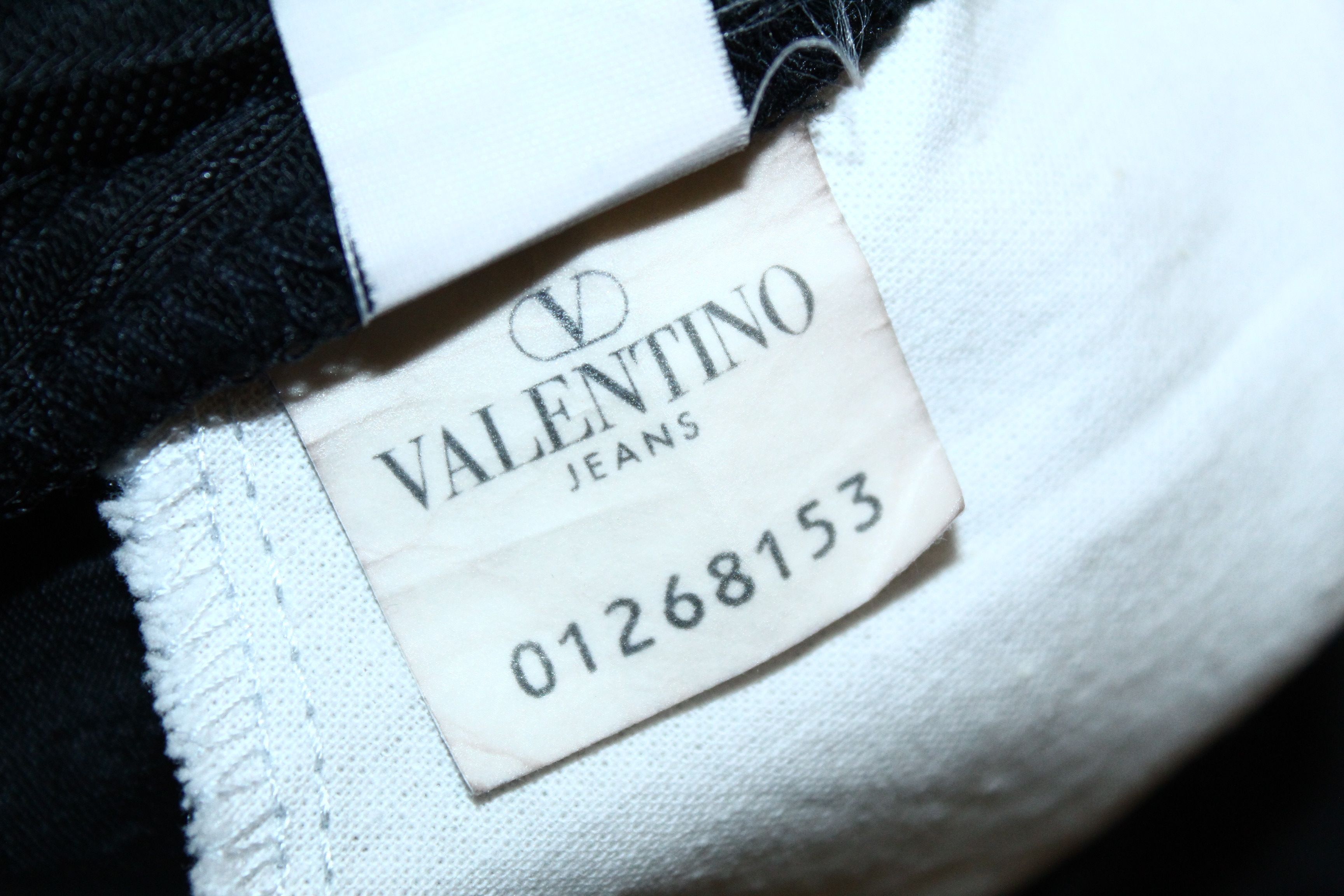 Valentino 💥GRAIL💥90's Valentino Jeans Monogram Satin Nylon Pants Size US 32 / EU 48 - 10 Thumbnail