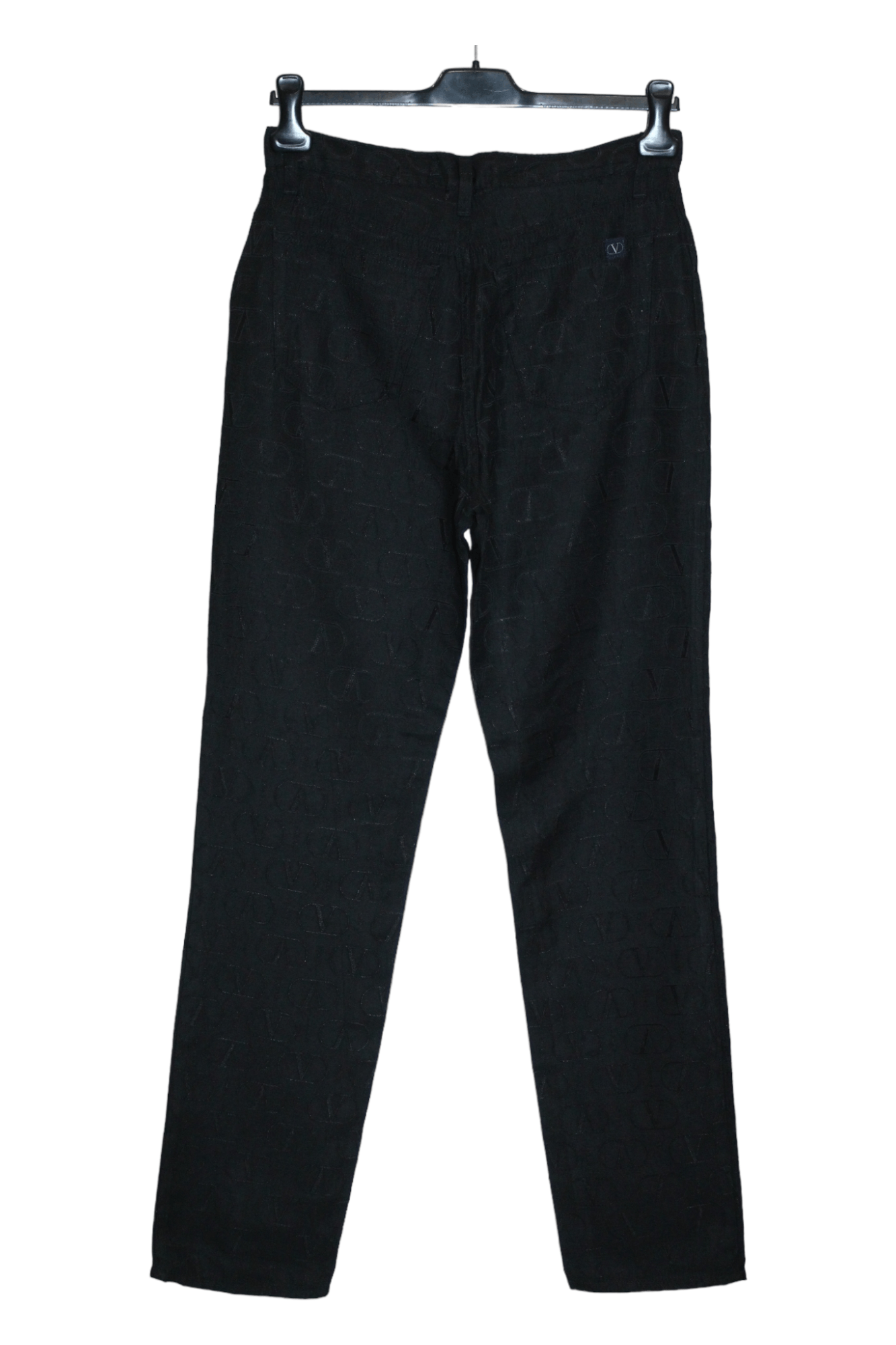 Valentino 💥GRAIL💥90's Valentino Jeans Monogram Satin Nylon Pants Size US 32 / EU 48 - 5 Thumbnail