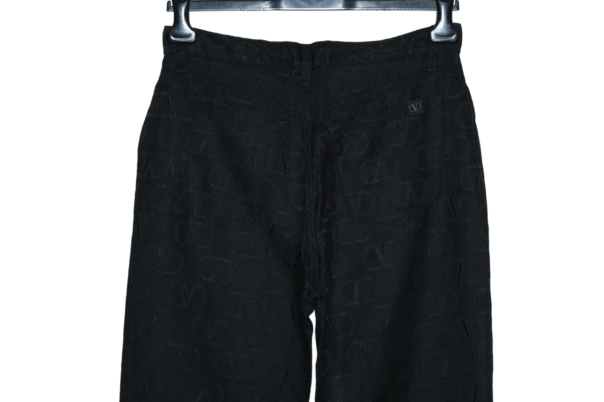 Valentino 💥GRAIL💥90's Valentino Jeans Monogram Satin Nylon Pants Size US 32 / EU 48 - 7 Thumbnail