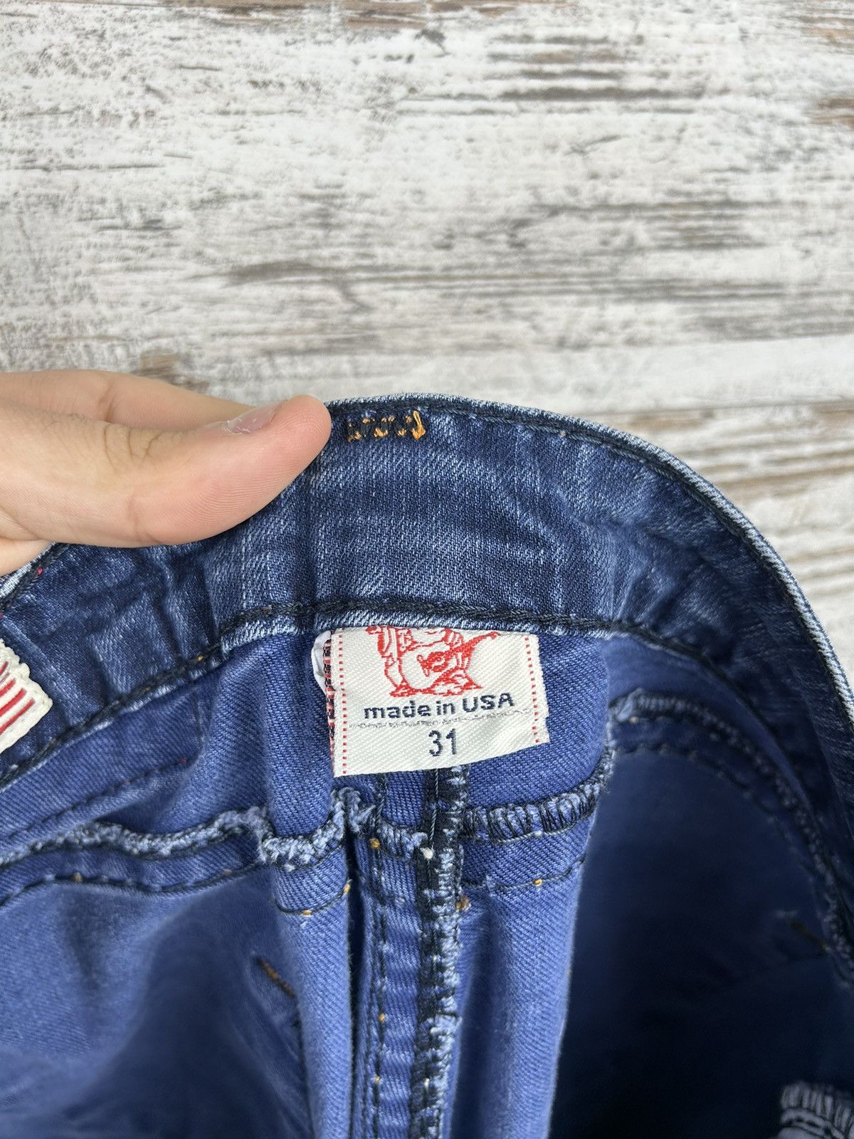 True Religion × Vintage Women’s Vintage True Religion denim jeans streetwear y2k Size 31" - 10 Thumbnail