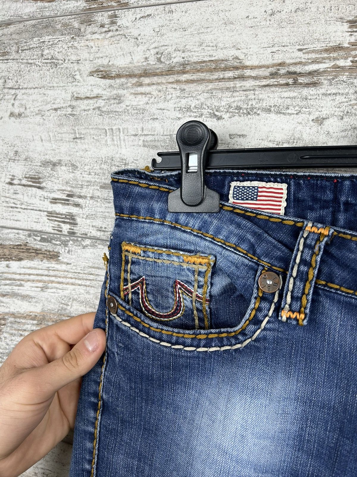 True Religion × Vintage Women’s Vintage True Religion denim jeans streetwear y2k Size 31" - 7 Thumbnail
