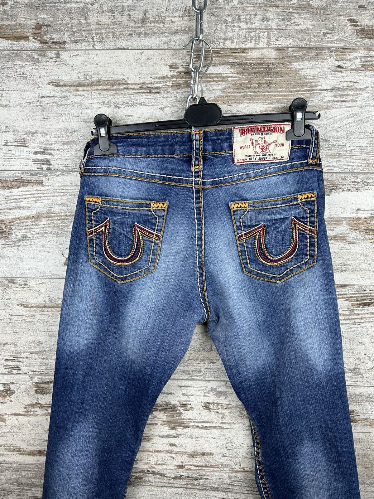 True Religion × Vintage Women’s Vintage True Religion denim jeans streetwear y2k Size 31" - 2 Thumbnail