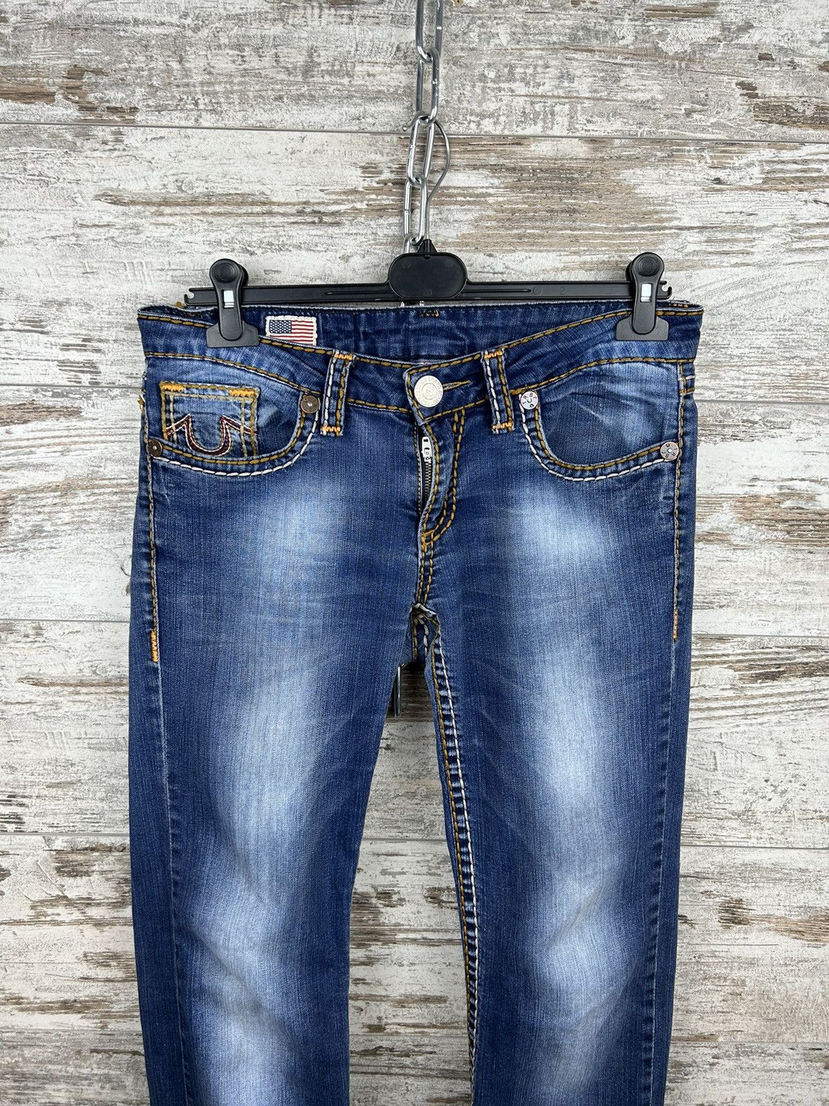 True Religion × Vintage Women’s Vintage True Religion denim jeans streetwear y2k Size 31" - 6 Thumbnail