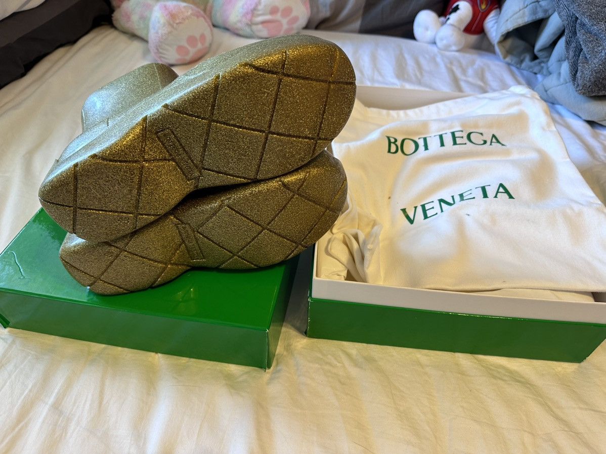 Bottega Veneta BOTTEGA VENETA Gold Puddle Boots Size US 9.5 / EU 42-43 - 16 Thumbnail
