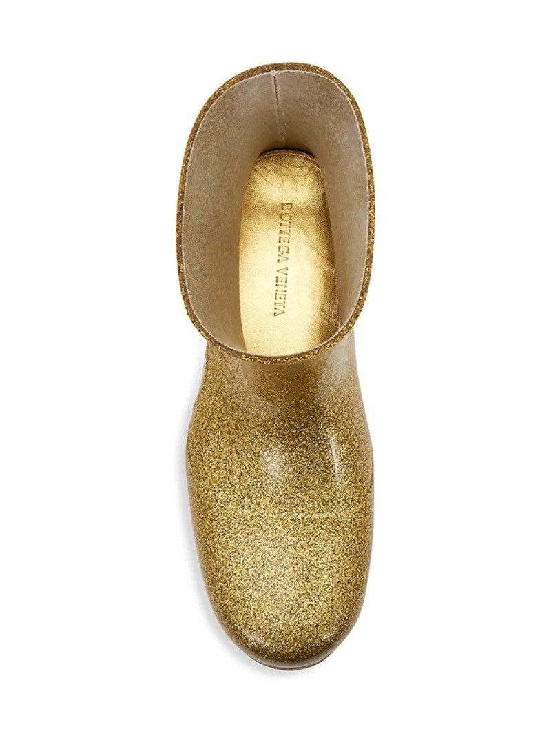 Bottega Veneta BOTTEGA VENETA Gold Puddle Boots Size US 9.5 / EU 42-43 - 5 Thumbnail