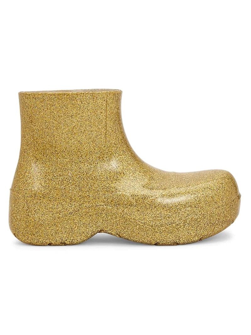 Bottega Veneta BOTTEGA VENETA Gold Puddle Boots Size US 9.5 / EU 42-43 - 3 Thumbnail