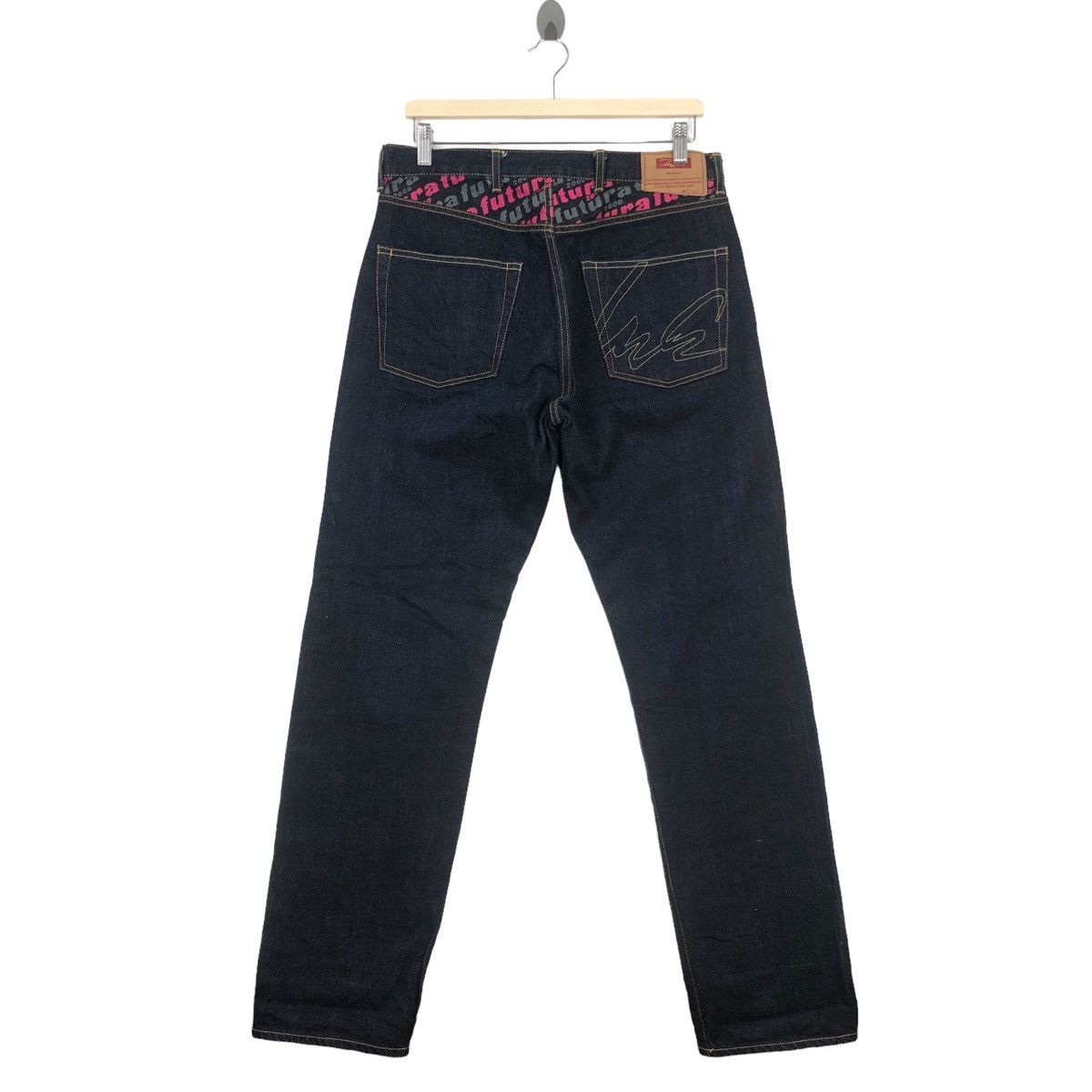 Japanese Brand FUTURA LABORATORIES BROOKLYN Blue Denim Jeans