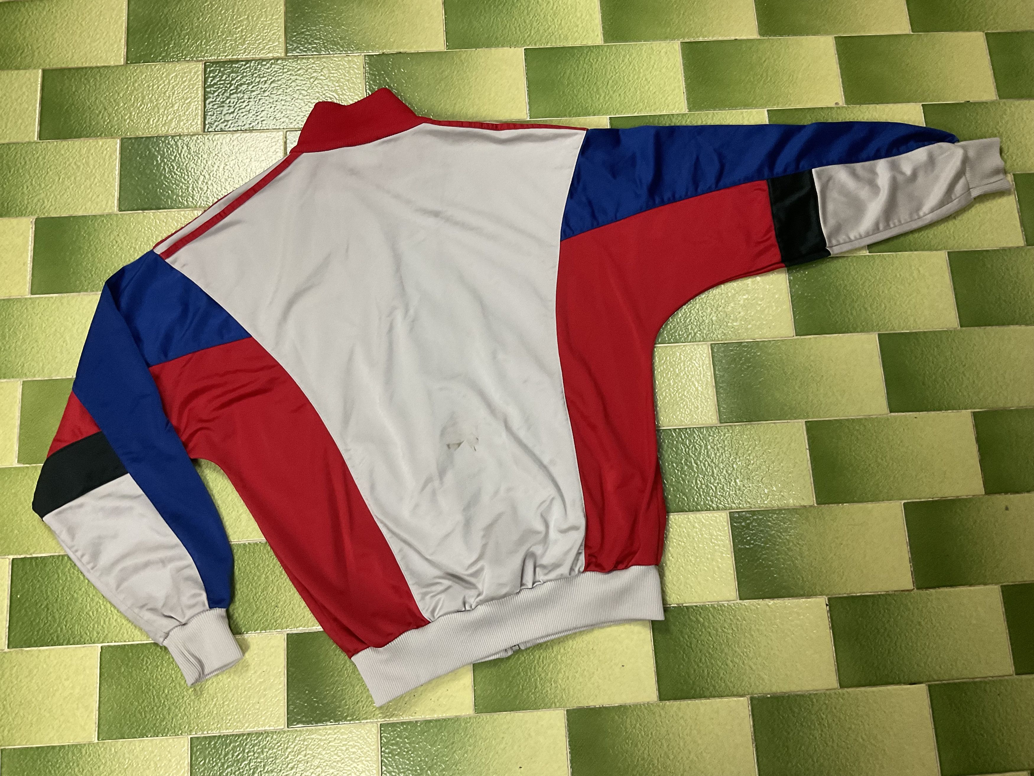 Adidas Adidas Track Jacket Full-Zip Vintage Tracksuit Top Size US M / EU 48-50 / 2 - 2 Thumbnail