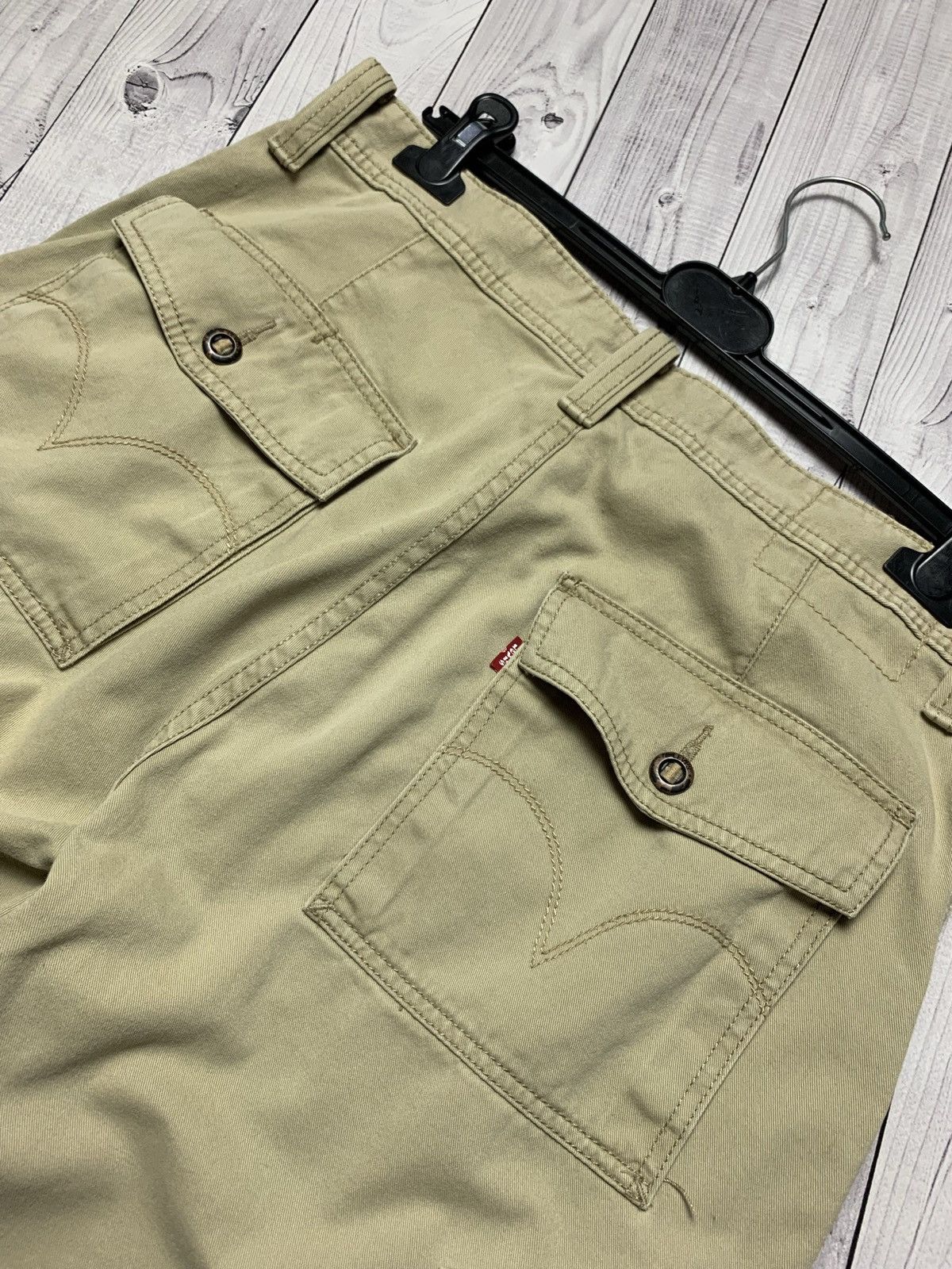 Levi's × Levi's Vintage Clothing × Vintage Vintage Levis cargo pants work wear pocket size 34 Size US 34 / EU 50 - 2 Thumbnail