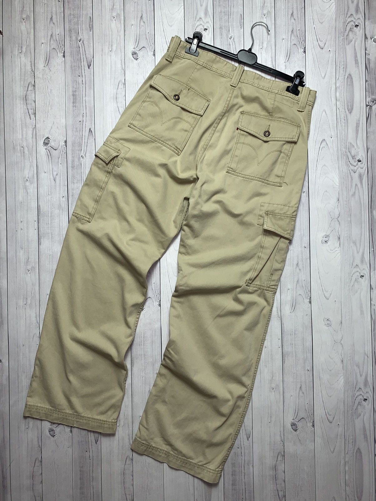 Levi's × Levi's Vintage Clothing × Vintage Vintage Levis cargo pants work wear pocket size 34 Size US 34 / EU 50 - 1 Thumbnail