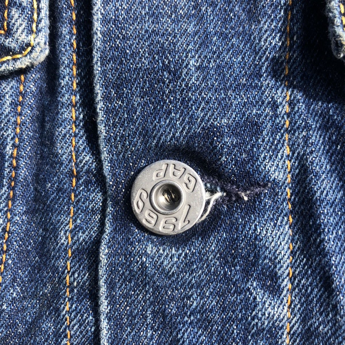 Gap RARE🔥 Gap Vests Denim Size L / US 10 / IT 46 - 10 Thumbnail