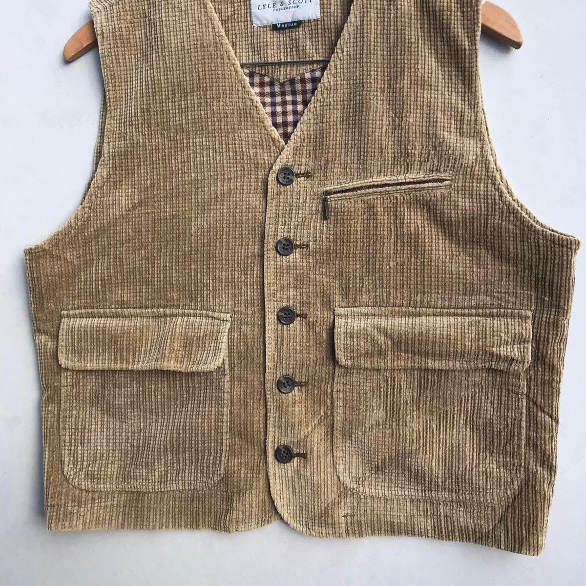 Lyle & Scott RARE🔥 Lyle & Scott Conduroy Vests Size US M / EU 48-50 / 2 - 7 Thumbnail