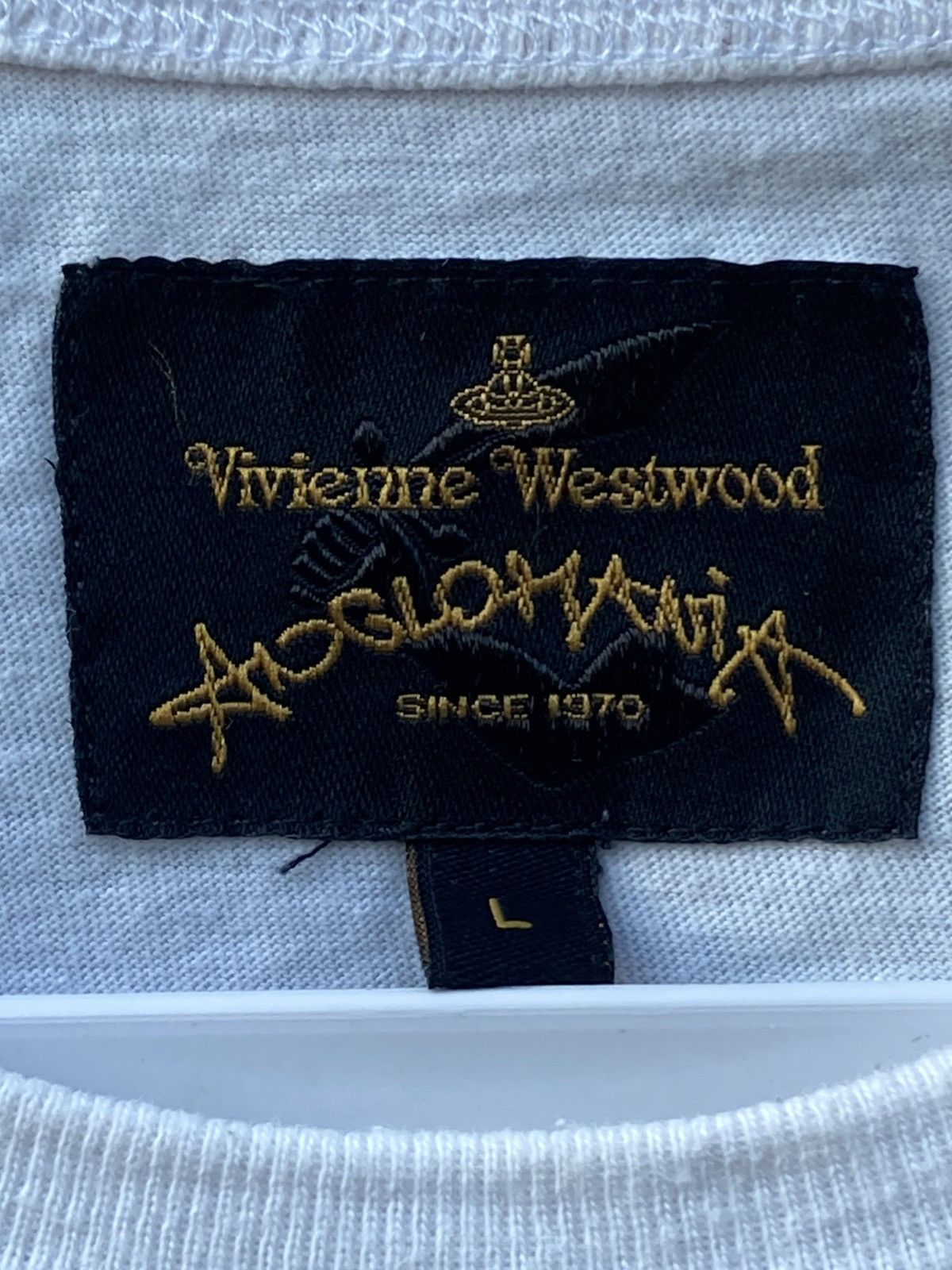 Vivienne Westwood Vivienne Westwood orb print tee big logo shirt Size US L / EU 52-54 / 3 - 8 Thumbnail