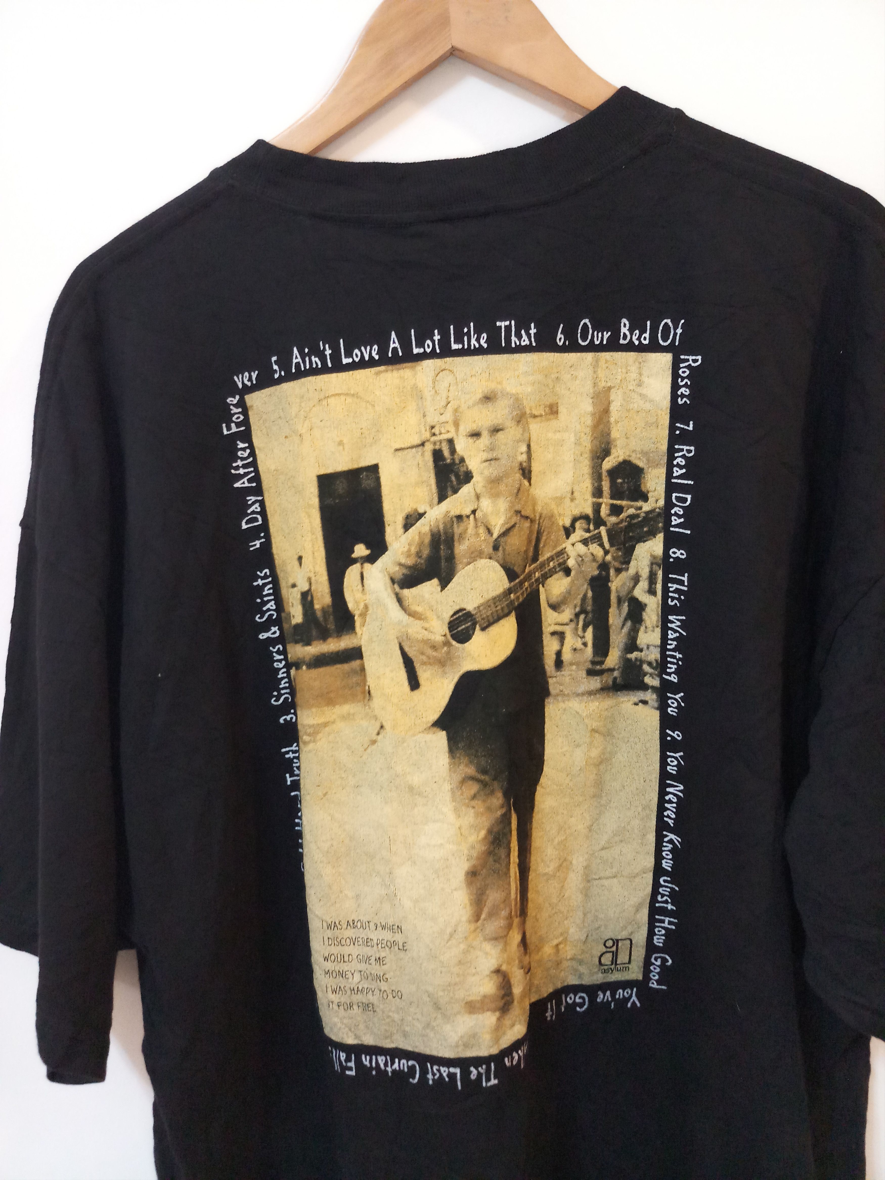 Band Tees Vintage 90s George Jones"Cold Hard Truth" T Shirt Size US XXL / EU 58 / 5 - 3 Thumbnail