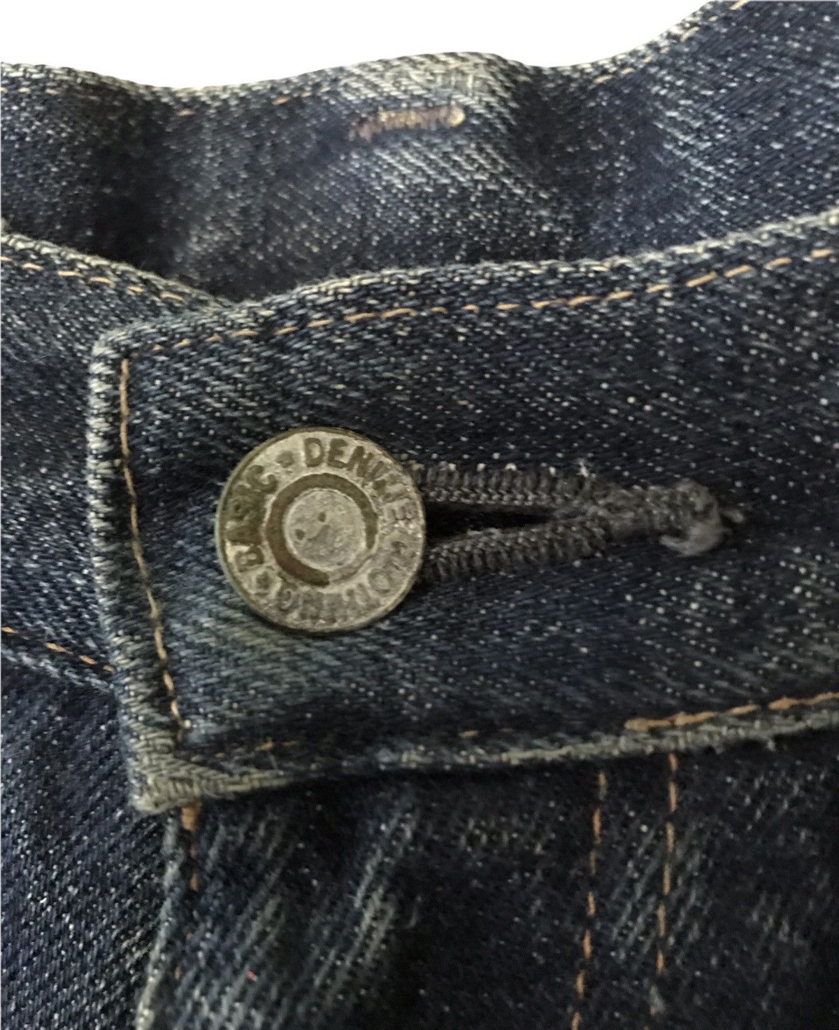 Denime Denime Japanese Distressed Jean Pant Size US 34 / EU 50 - 6 Thumbnail