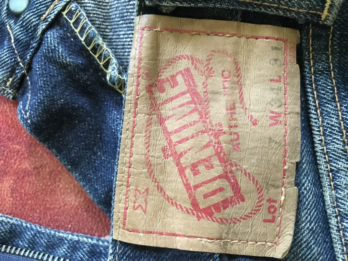 Denime Denime Japanese Distressed Jean Pant Size US 34 / EU 50 - 12 Thumbnail