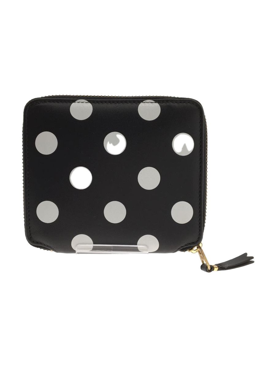 Wallets Black Dot Design Bi-fold Zip