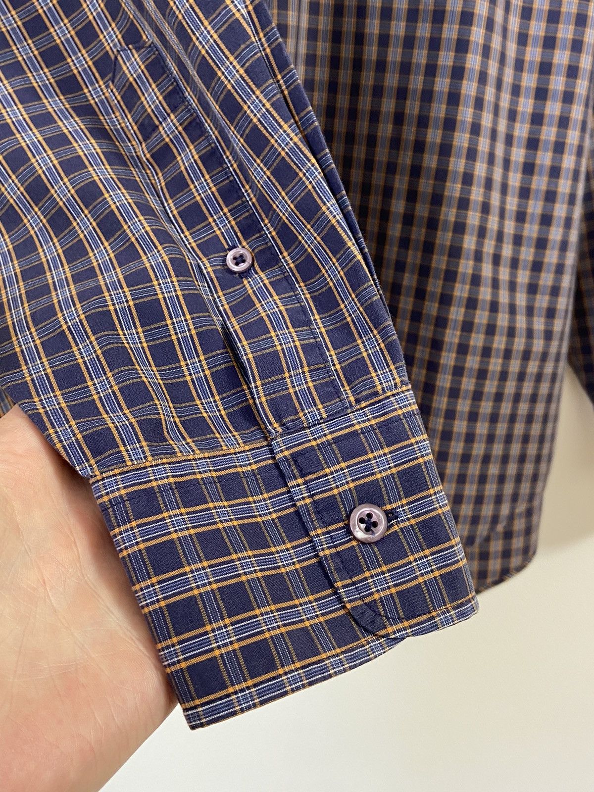Yves Saint Laurent Yves Saint Laurent Button Up Shirt Size US L / EU 52-54 / 3 - 7 Thumbnail