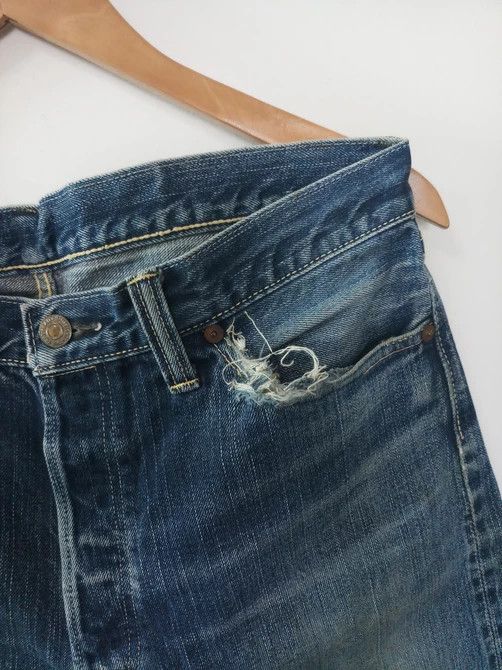 The Flathead Lot. 3001 Selvedge Denim Shorts