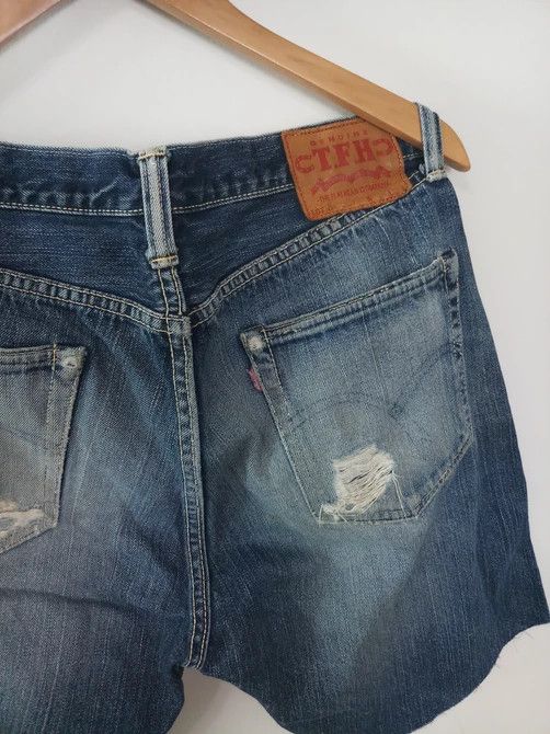 The Flathead Lot. 3001 Selvedge Denim Shorts