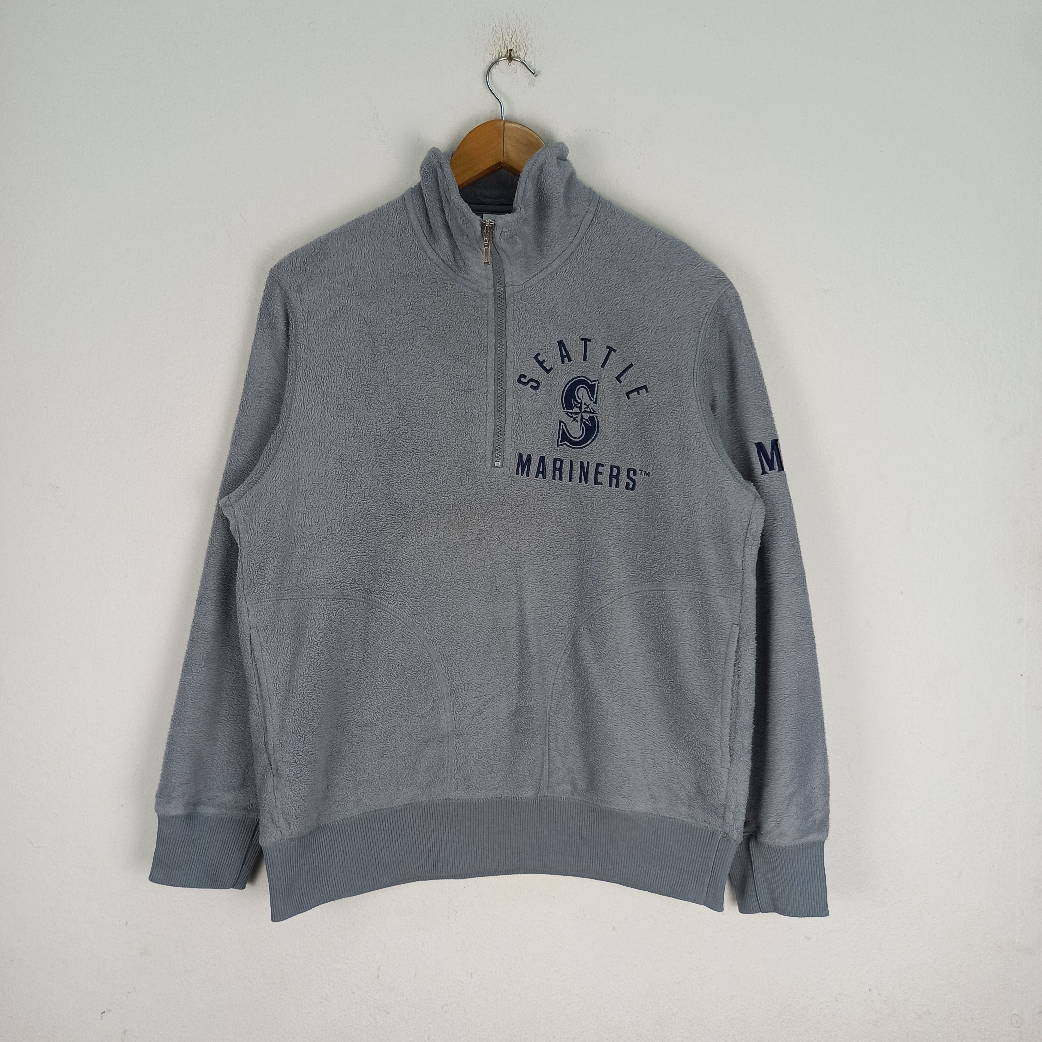 MLB 🔥Rare🔥 MLB Seattle Mariners Fleece jacket Size US L / EU 52-54 / 3 - 1 Thumbnail