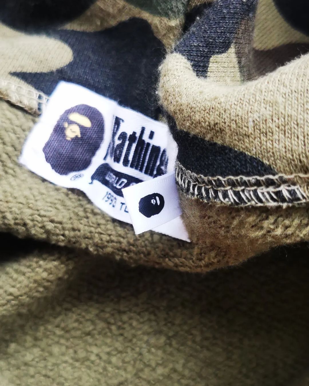 Bape Bathing Ape (BAPE) PONR Half Zip Hoodie Size US XXL / EU 58 / 5 - 6 Thumbnail