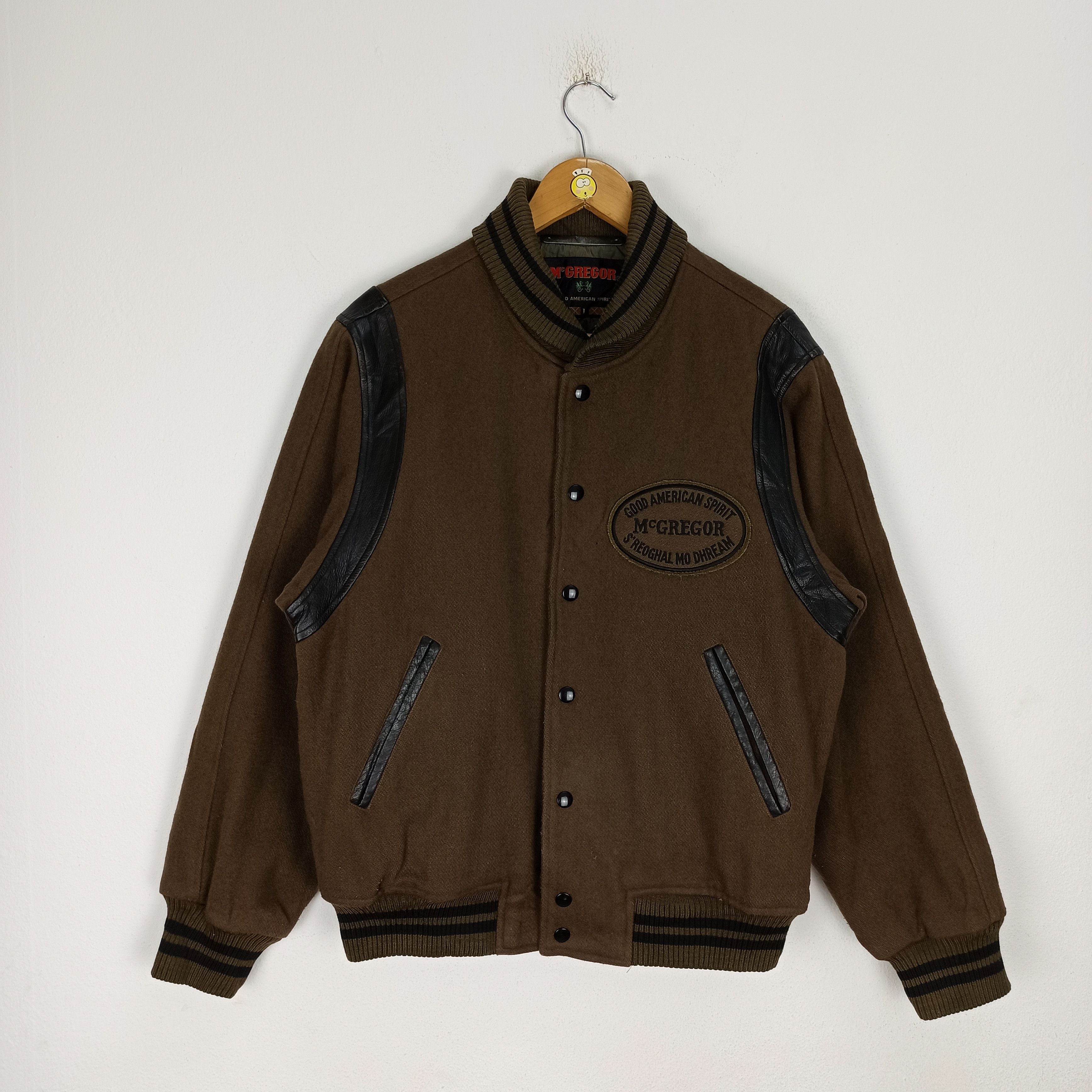 McGregor × Vintage 🔥 VINTAGE 80s MCGREGOR WOOL BOMBER