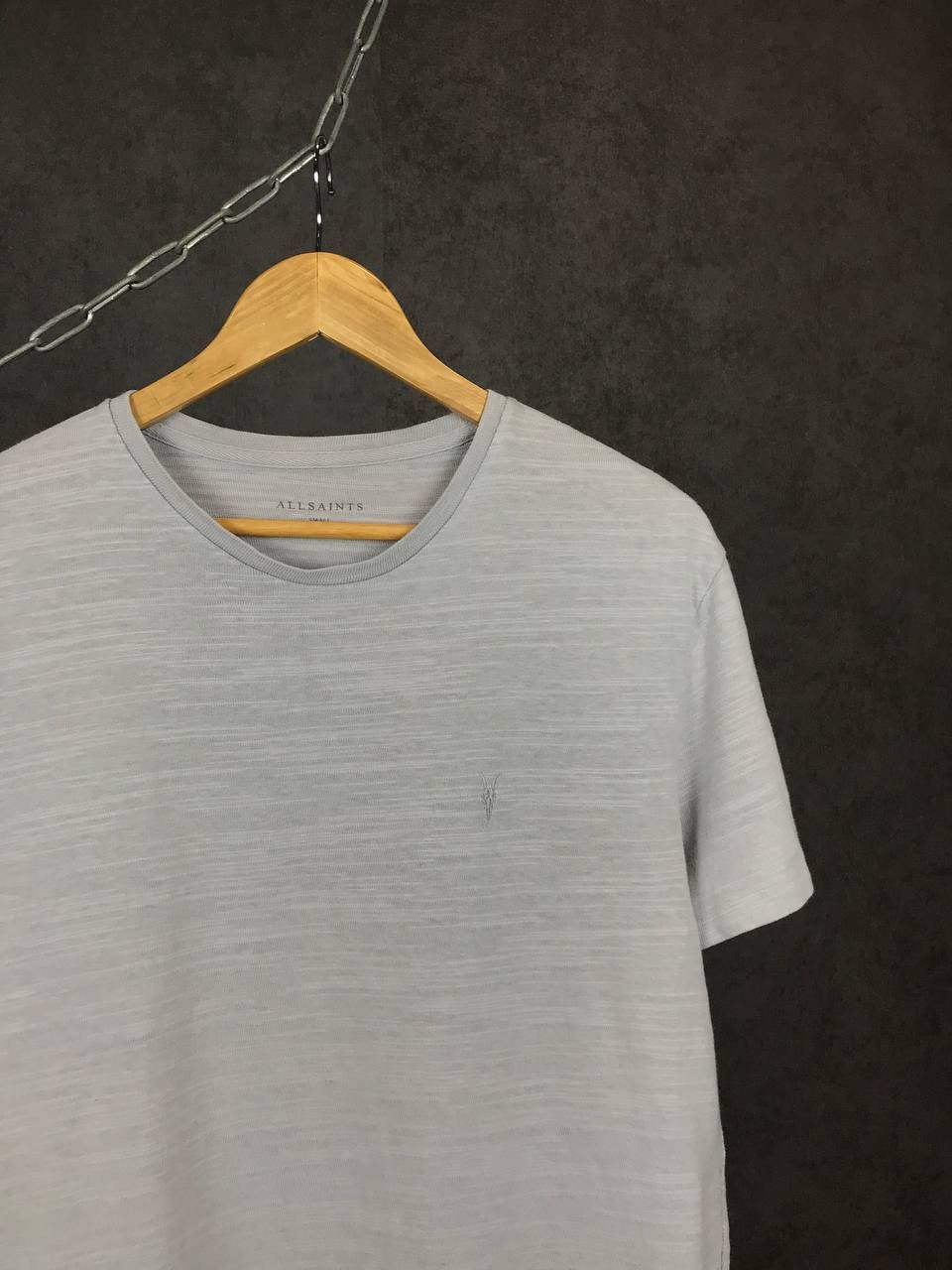 Allsaints Allsaints luxury streetwear gray tee Size US S / EU 44-46 / 1 - 2 Thumbnail