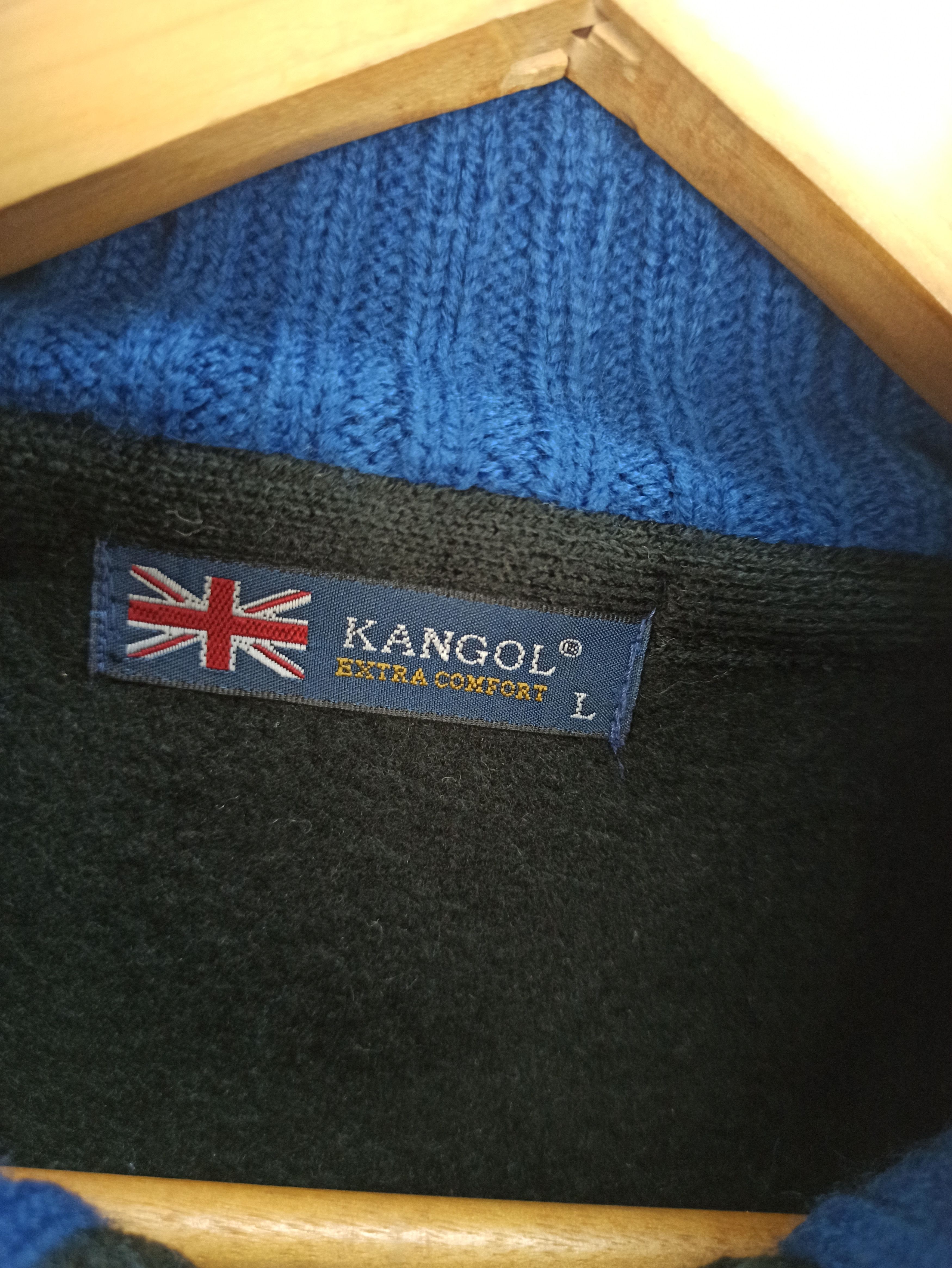 Kangol Kangol Fleece sweatshirt design Navajo Good Condition used Size US L / EU 52-54 / 3 - 5 Thumbnail