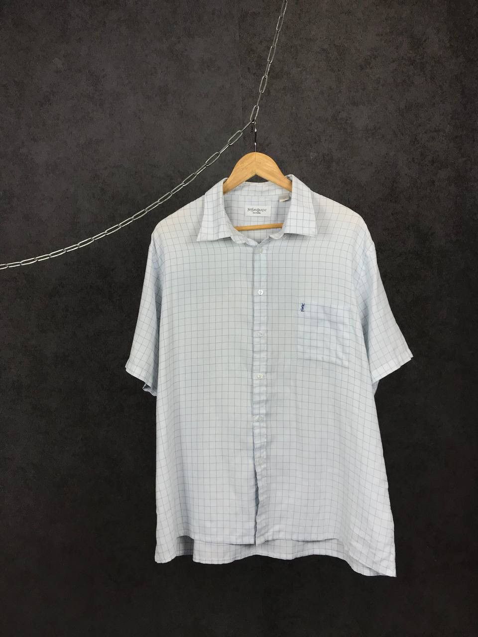 Yves Saint Laurent YSL Yves Saint Laurent luxury vintage shirt Size US XXL / EU 58 / 5 - 1 Thumbnail