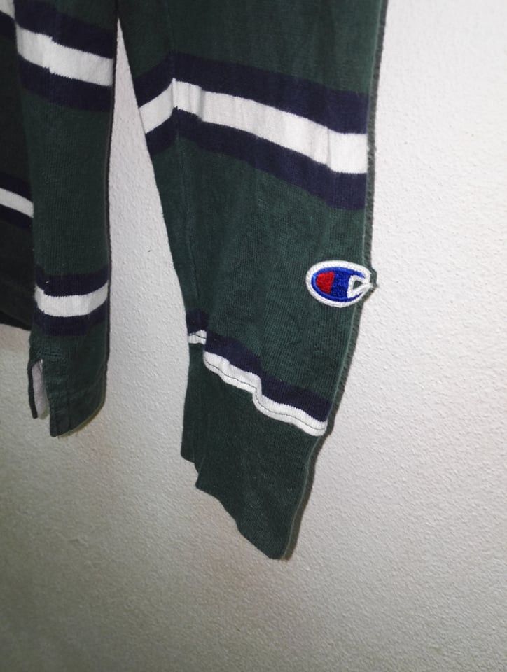 Champion 🔥STEALS🔥 CHAMPION Rugby Striped Design Long Sleeve Size US M / EU 48-50 / 2 - 4 Thumbnail