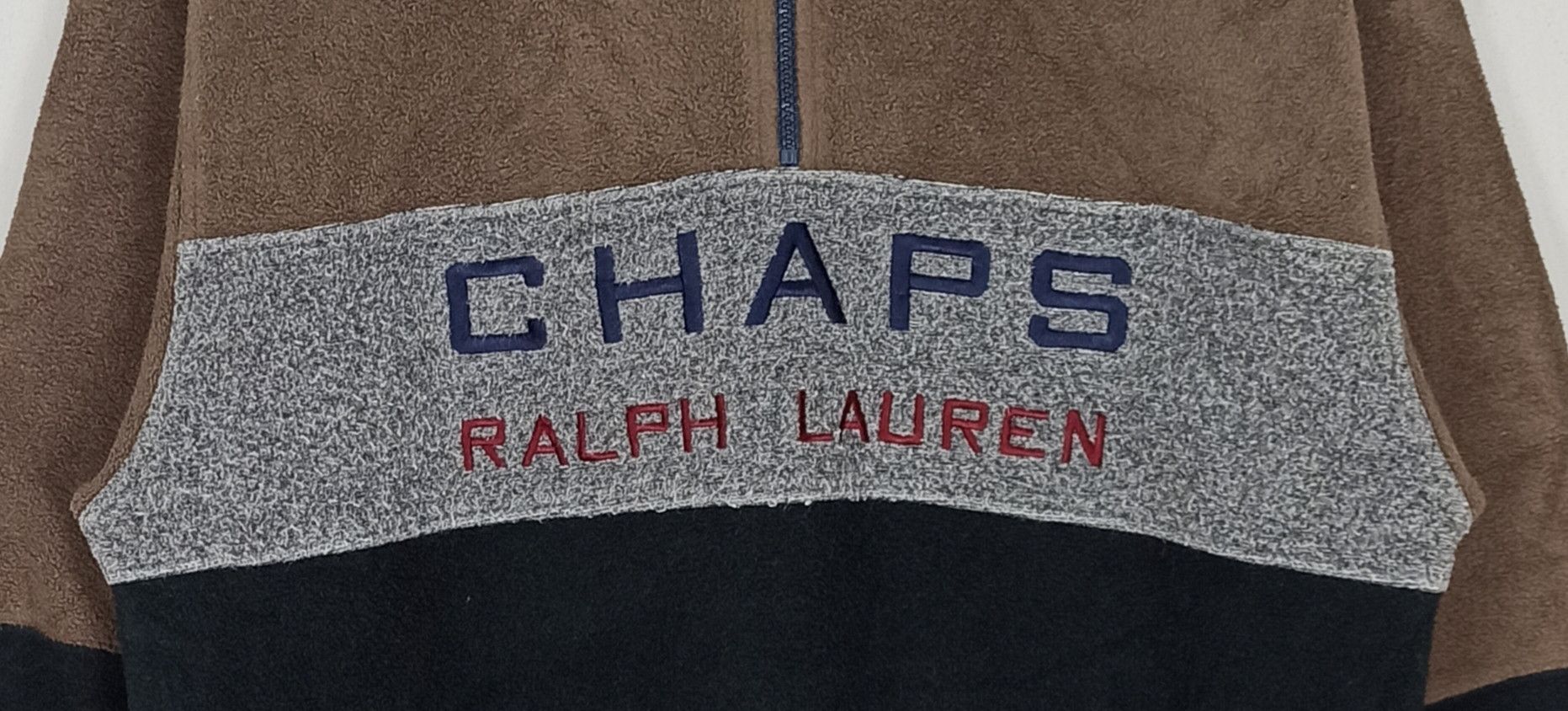 Chaps Ralph Lauren 🔥STEALS🔥 Chaps Ralph Lauren Embroidered Big Logo Fleece Size US M / EU 48-50 / 2 - 3 Thumbnail
