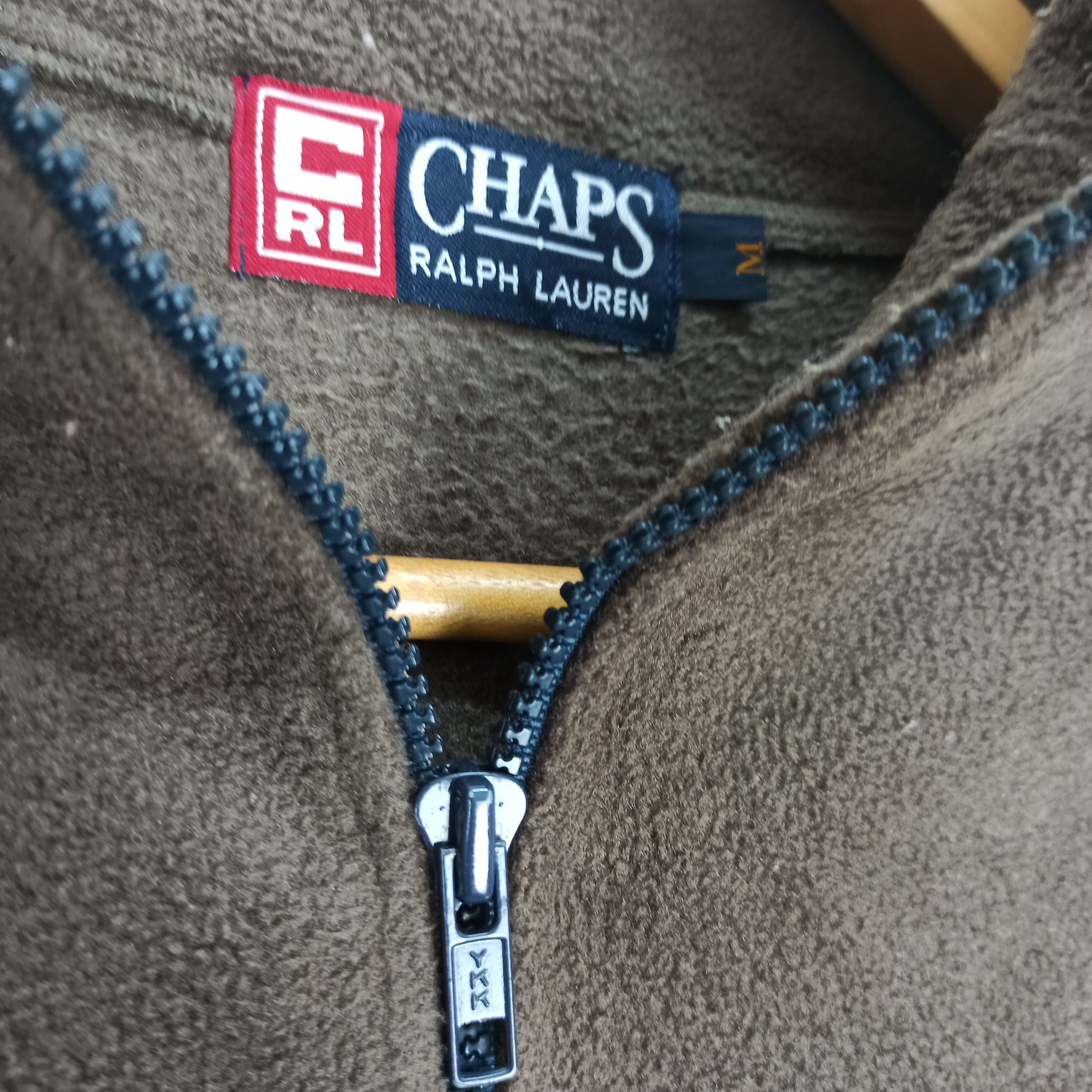 Chaps Ralph Lauren 🔥STEALS🔥 Chaps Ralph Lauren Embroidered Big Logo Fleece Size US M / EU 48-50 / 2 - 5 Thumbnail