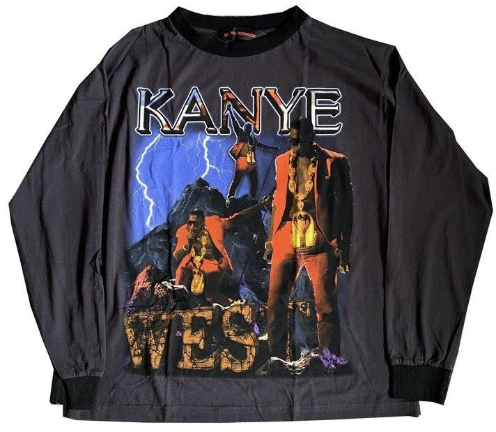 image of Ever In Hand Marino Morwood Kanye West L/s in Vintage, Men's (Size Medium)