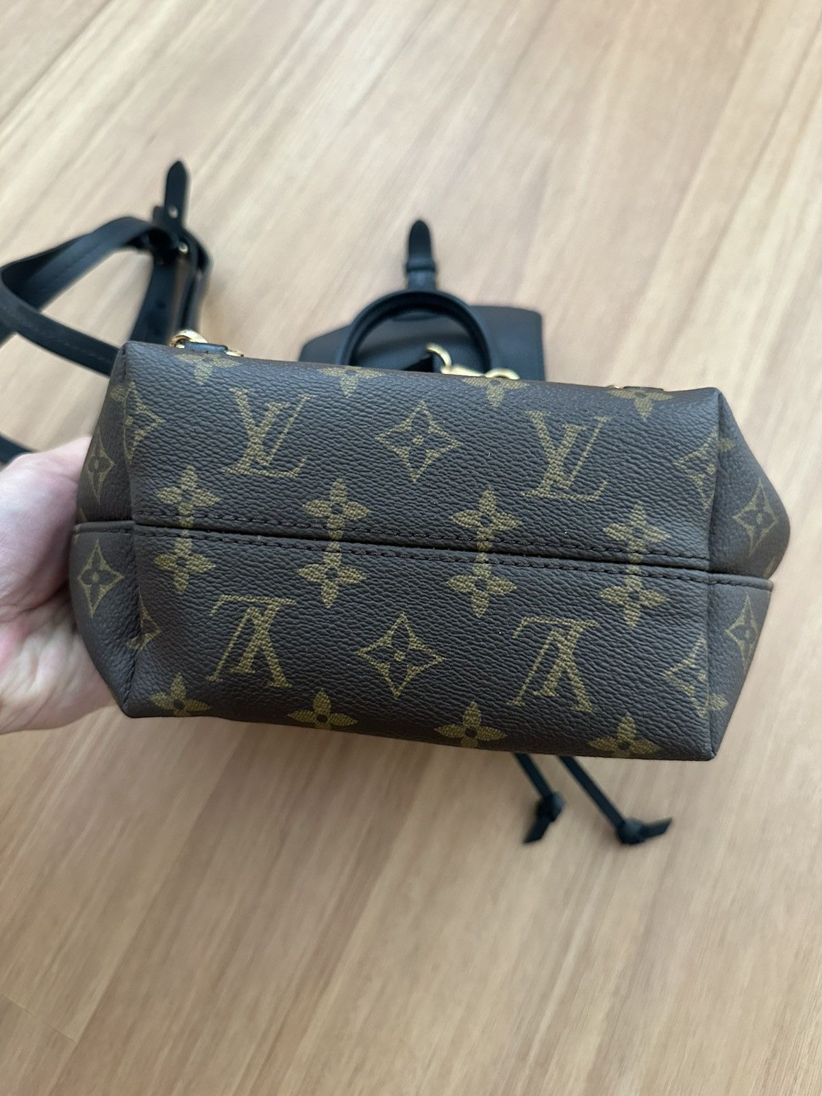 Louis Vuitton Monogram Montsouris BB Backpack Size ONE SIZE - 9 Thumbnail