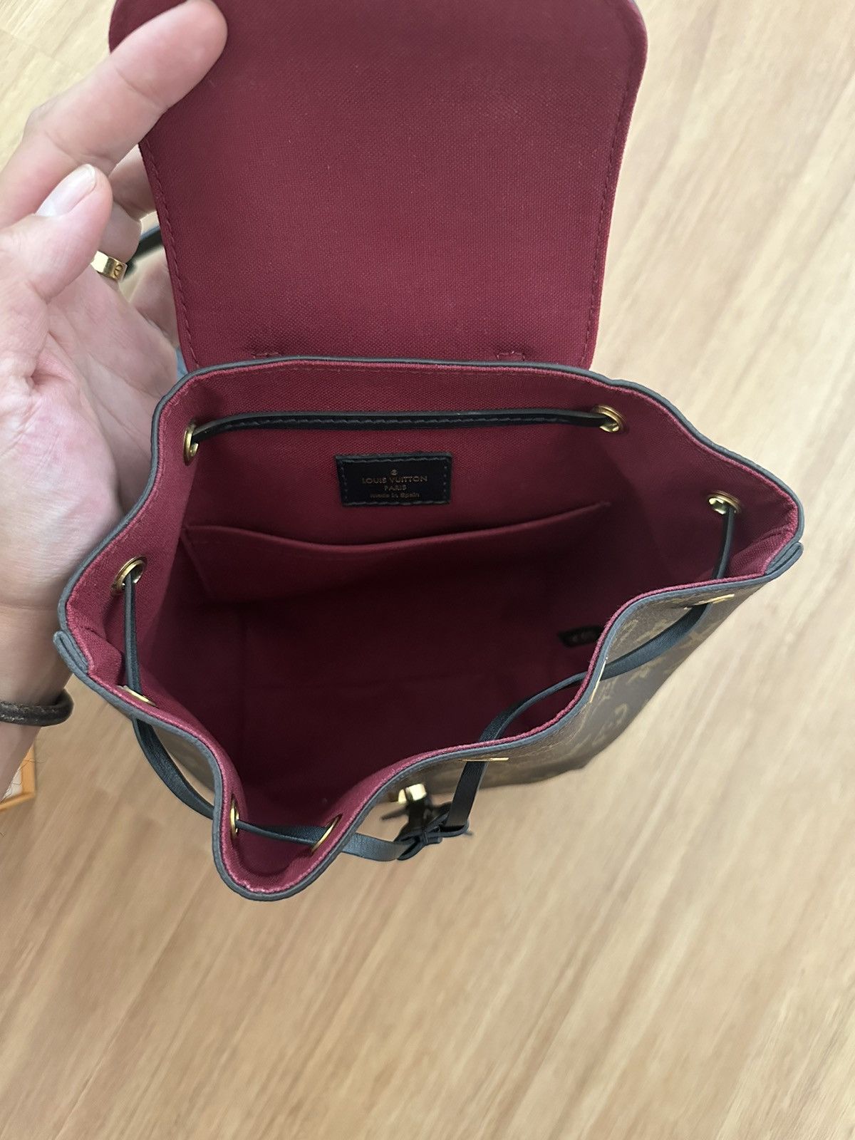 Louis Vuitton Monogram Montsouris BB Backpack Size ONE SIZE - 6 Thumbnail