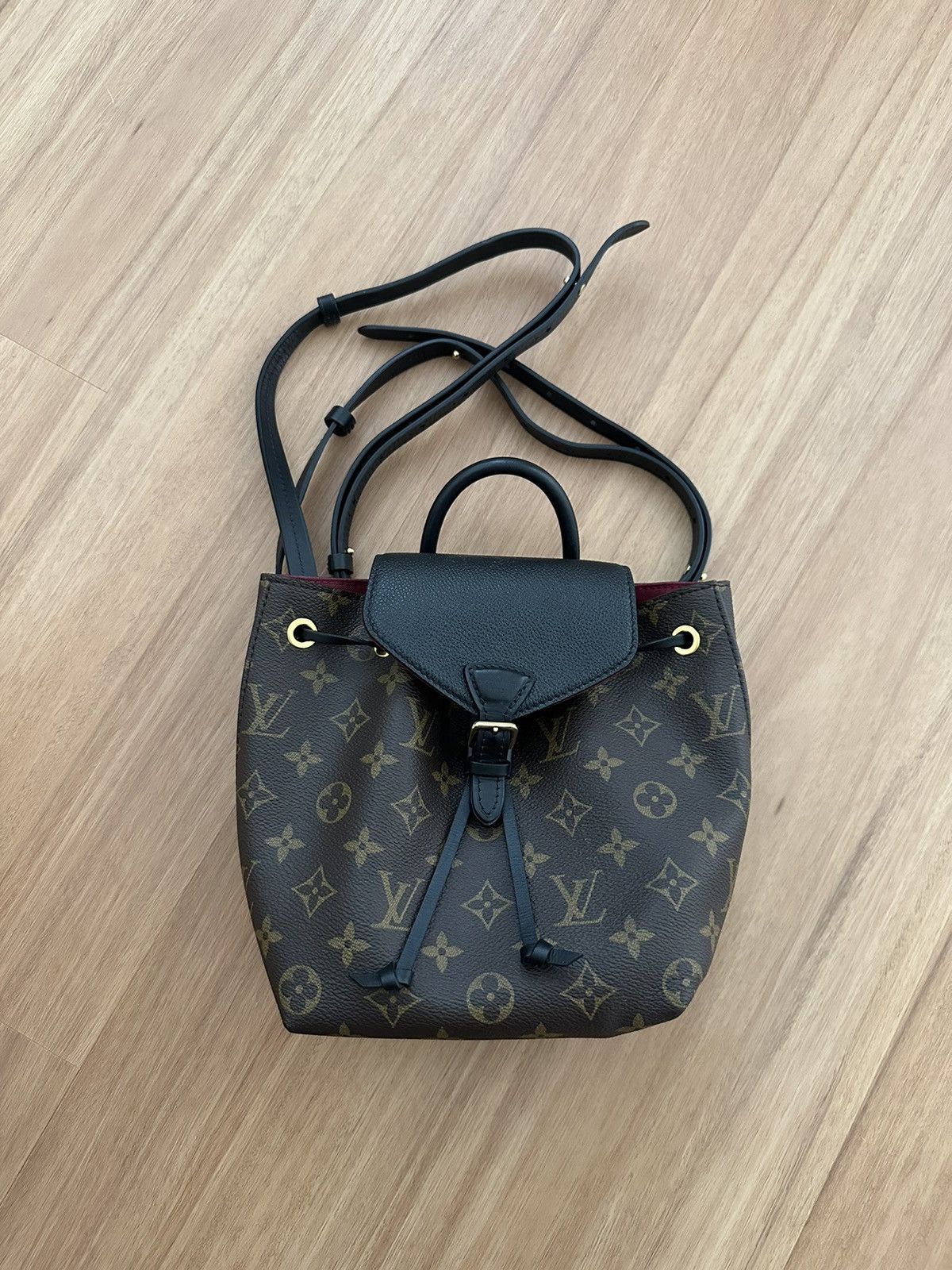 Louis Vuitton Monogram Montsouris BB Backpack Size ONE SIZE - 3 Thumbnail