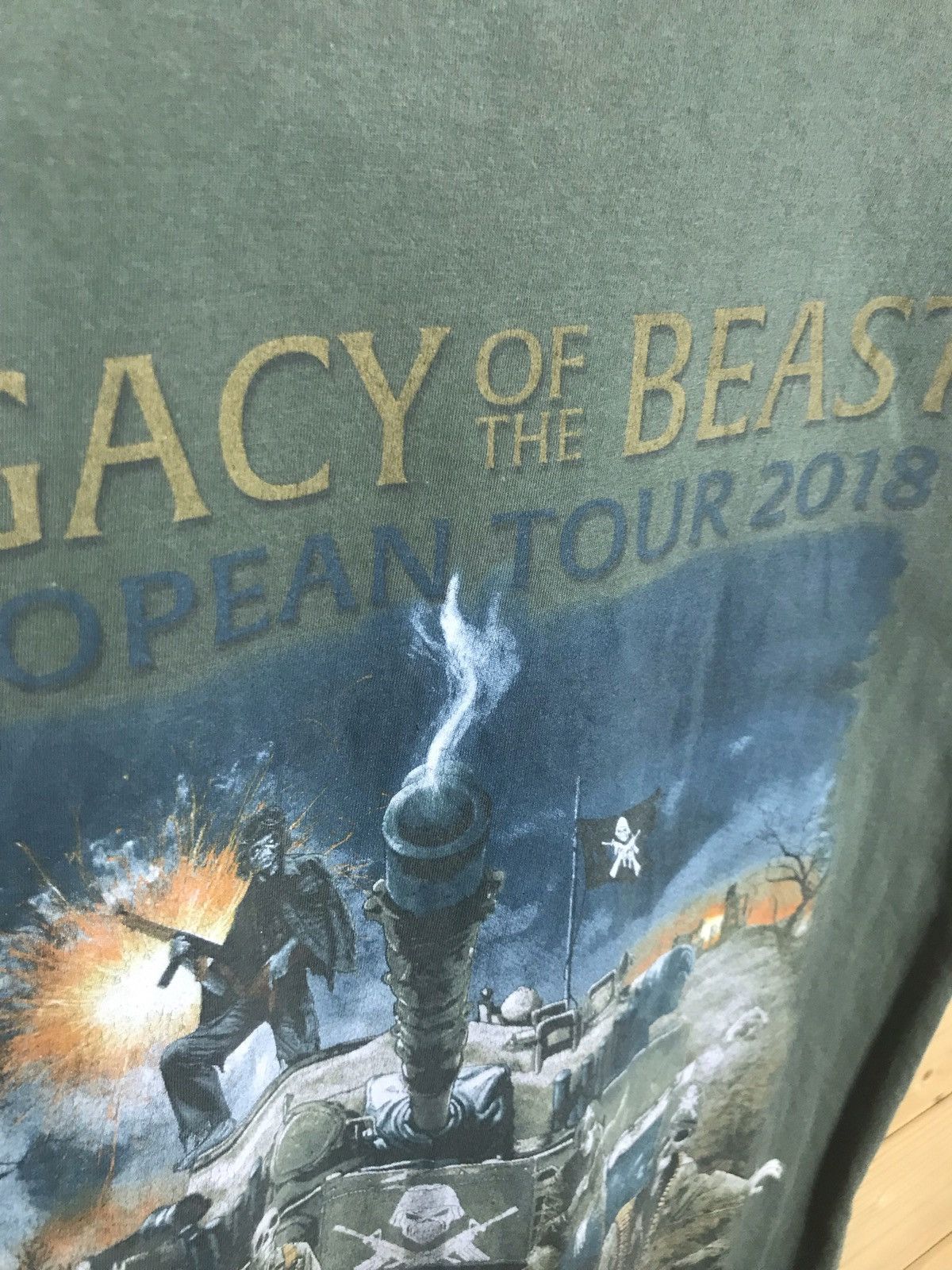 Band Tees Iron Maiden 2018 tour t-shirt Size US S / EU 44-46 / 1 - 9 Thumbnail