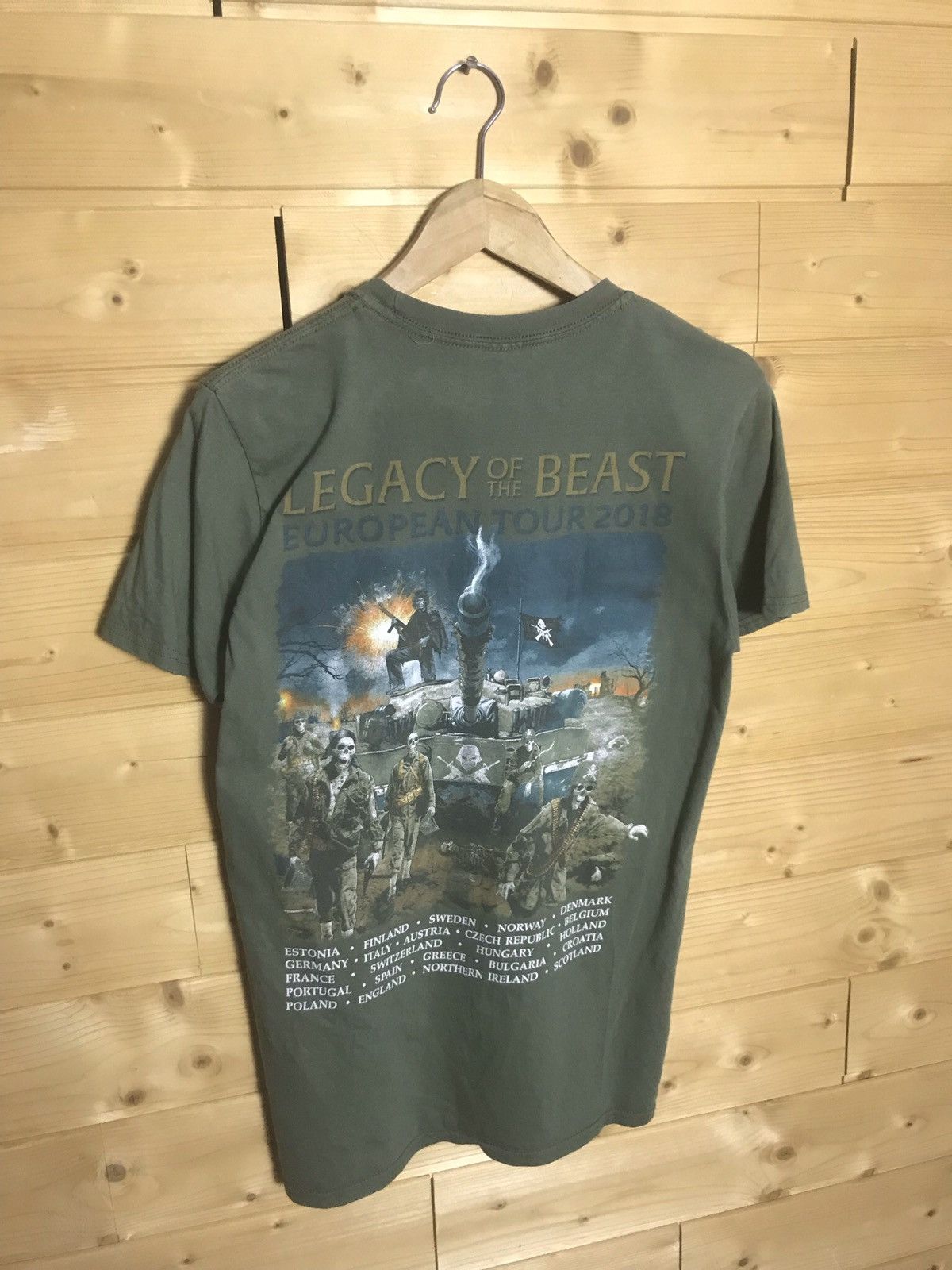 Band Tees Iron Maiden 2018 tour t-shirt Size US S / EU 44-46 / 1 - 1 Thumbnail