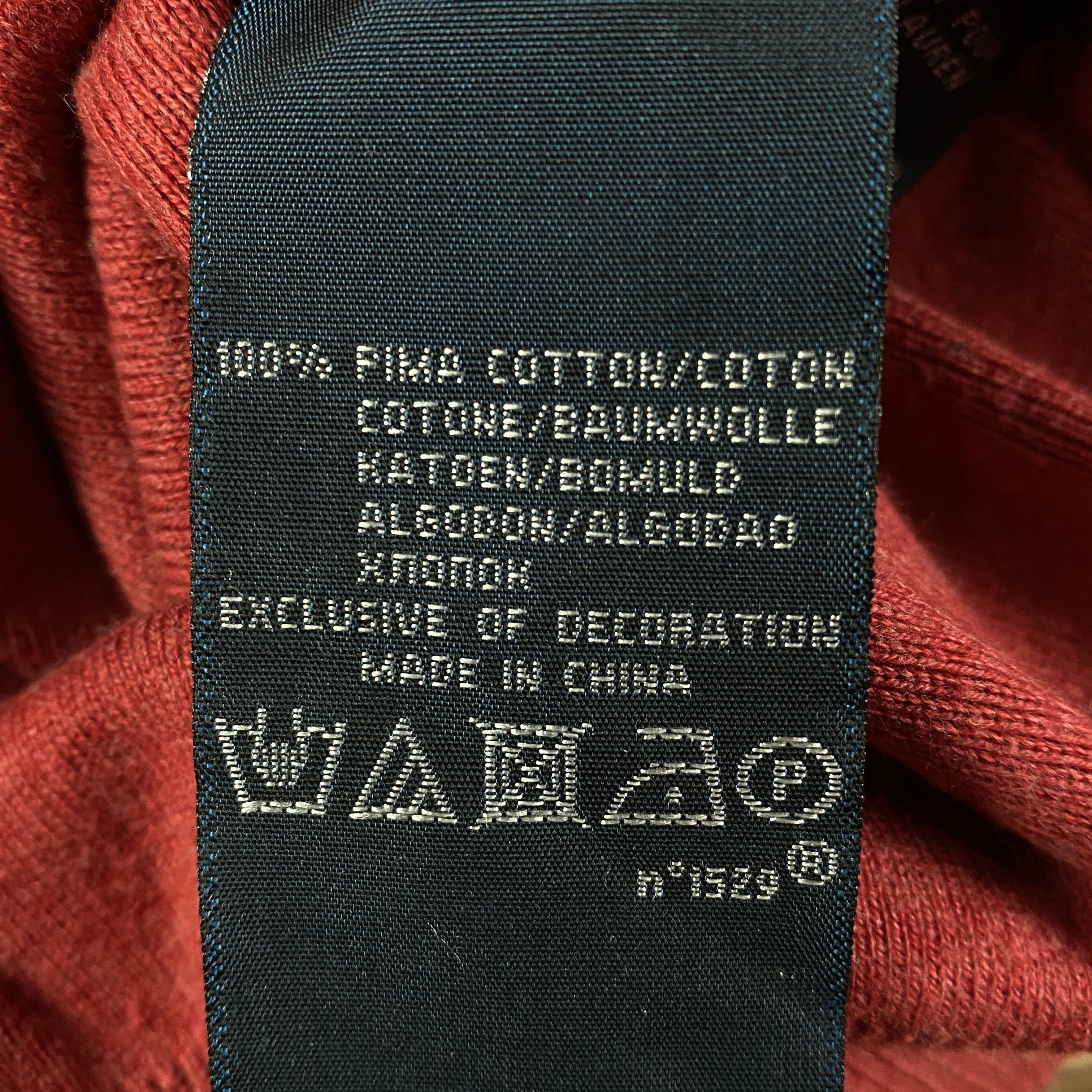 Polo Ralph Lauren × Ralph Lauren × Vintage Mens V Neck Jumper Polo Ralph Lauren Vintage Size S Size US S / EU 44-46 / 1 - 6 Thumbnail